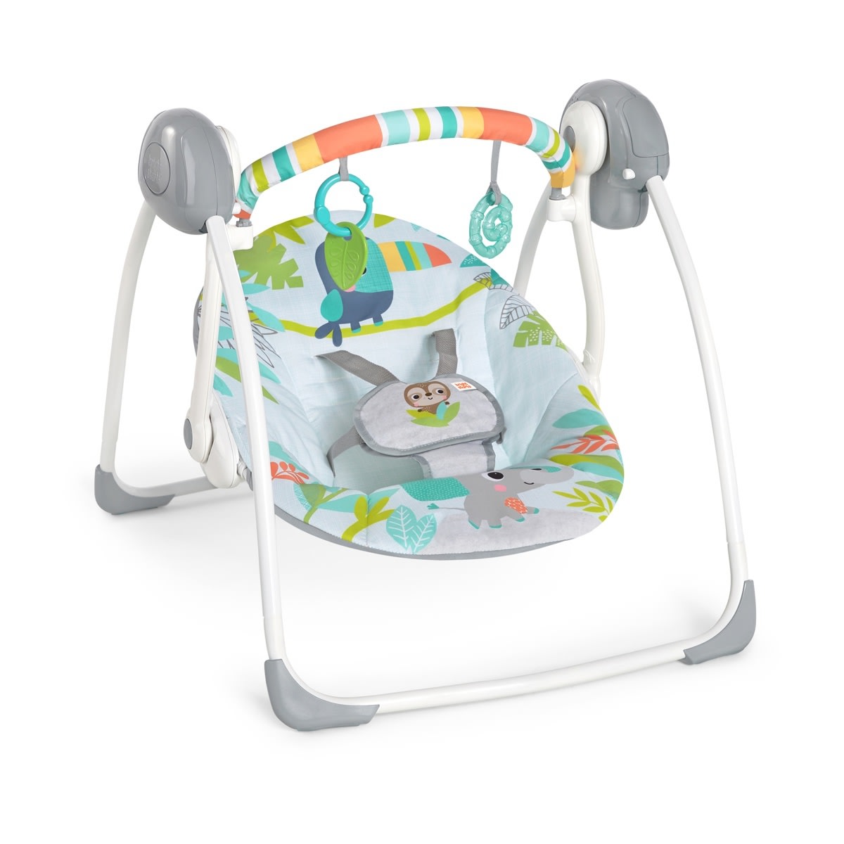 Bright Starts Rainforest Vibes Portable Swing Kmart