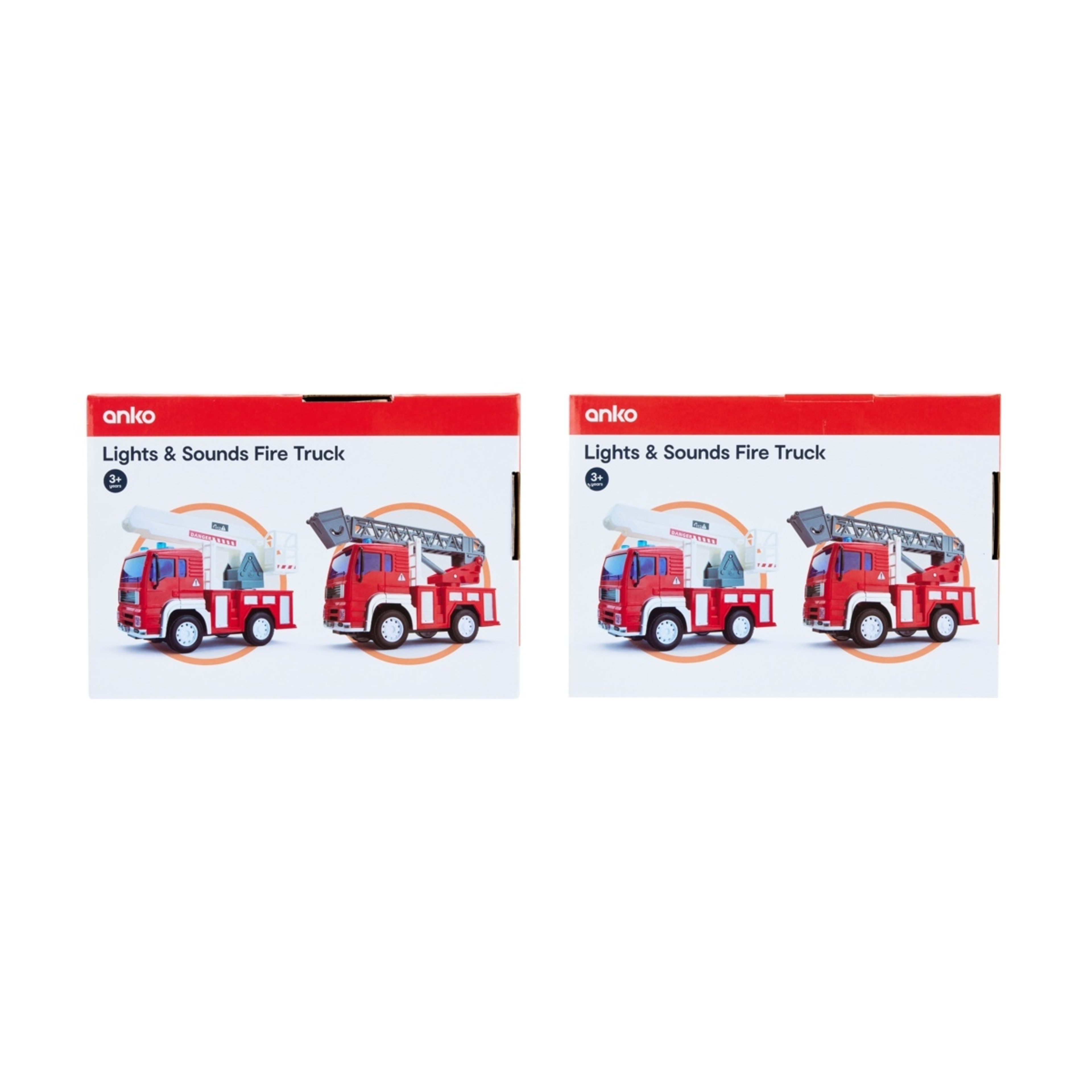 9 Lights & Sounds Fire Truck - Assorted, 9 of 9
