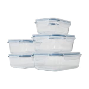Tupperware Plastic Snack Box Klik Klak Container 250ml set of 3