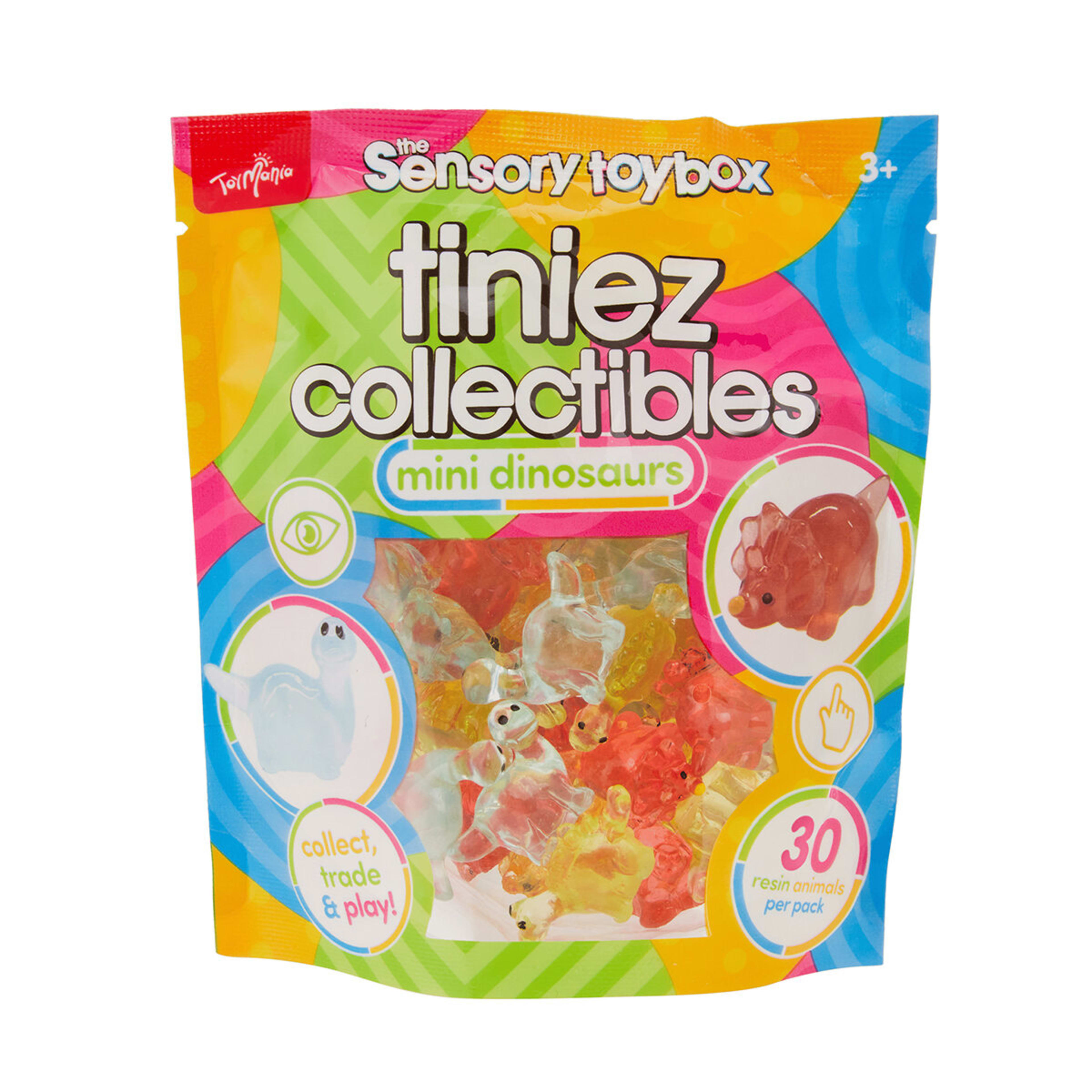 2 30 Pack ToyMania The Sensory Toy Box Tiniez Collectibles Mini Axolotl - Assorted, 2 of 8
