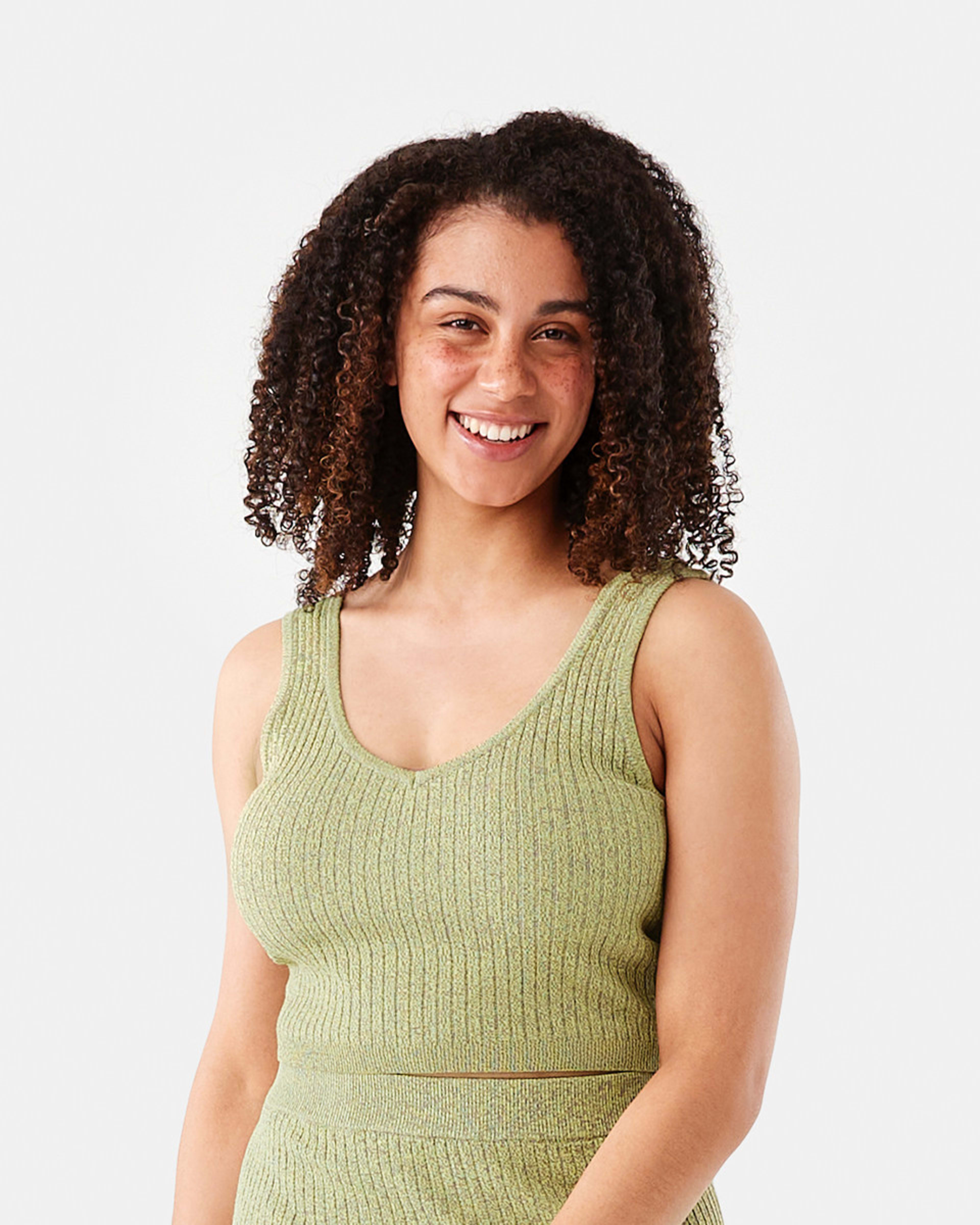 Sleeveless True Knit Sweetheart Tank Kmart