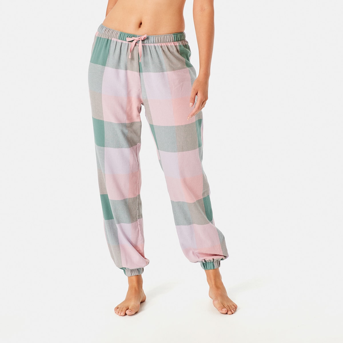 Yarn Dyed Flannel Pants - Kmart