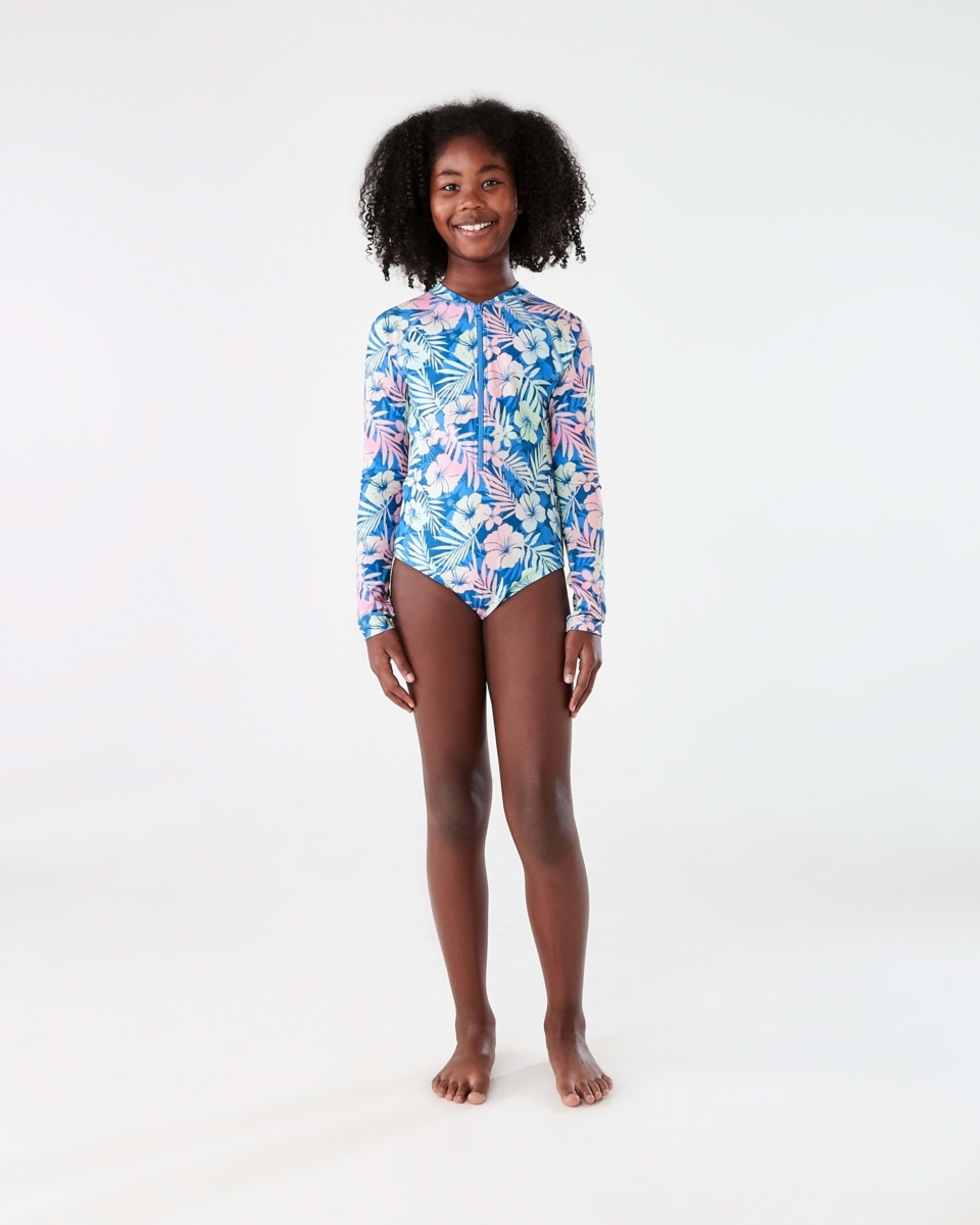 4 Long Sleeve Swimsuit OMBRE TROPICAL LUSH MULTI, 4 of 7