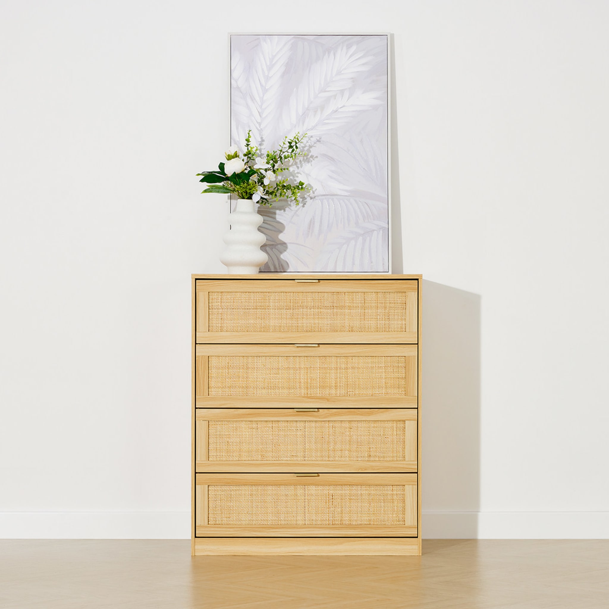 Fraser Rattan Chest of Drawers Kmart