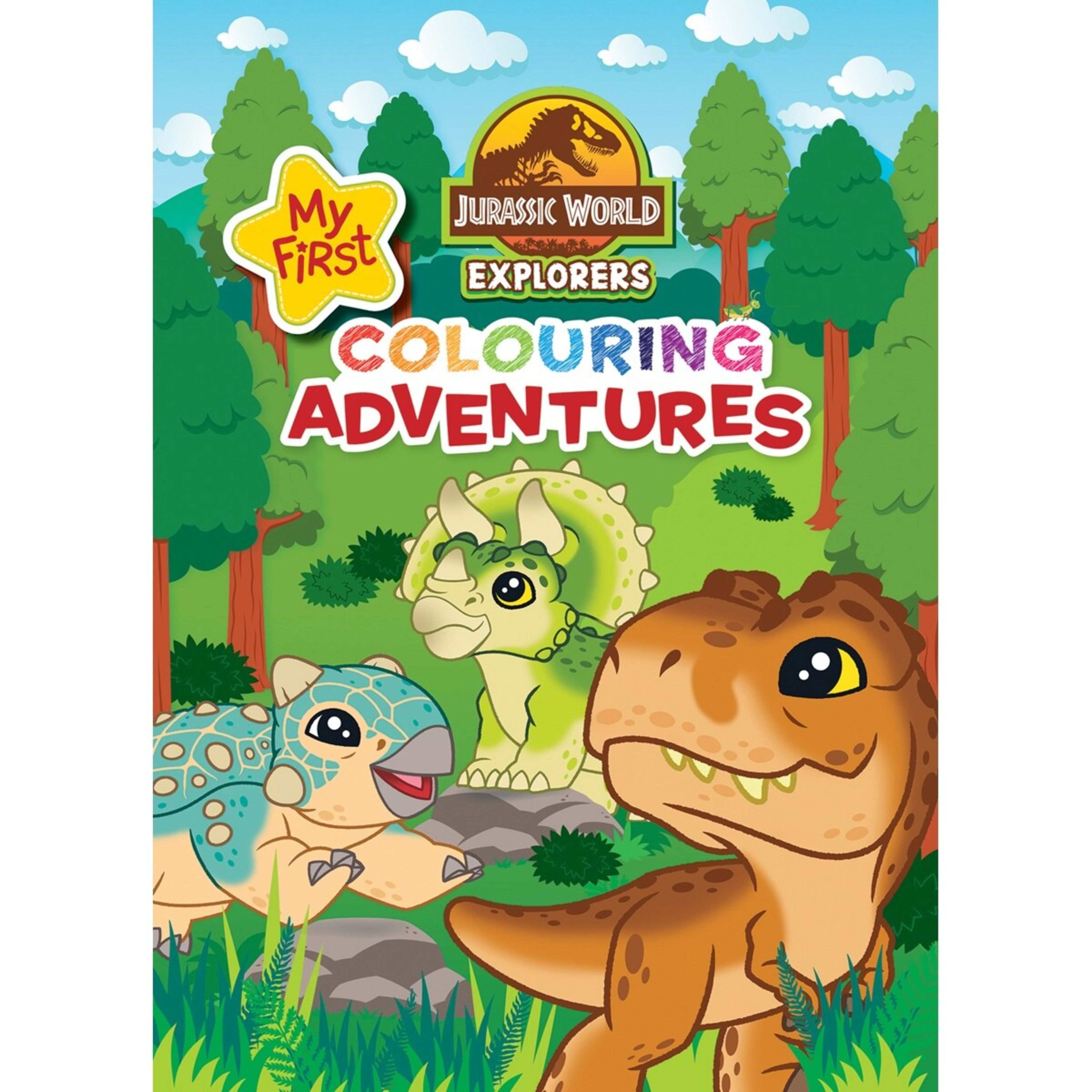 1 Jurassic World Explorers: My First Colouring Adventures - Book