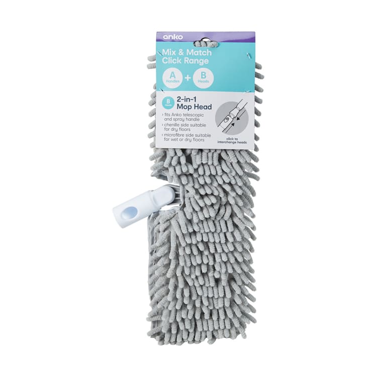 2 in 1 Mop Head - Mix & Match Click Range - Kmart NZ