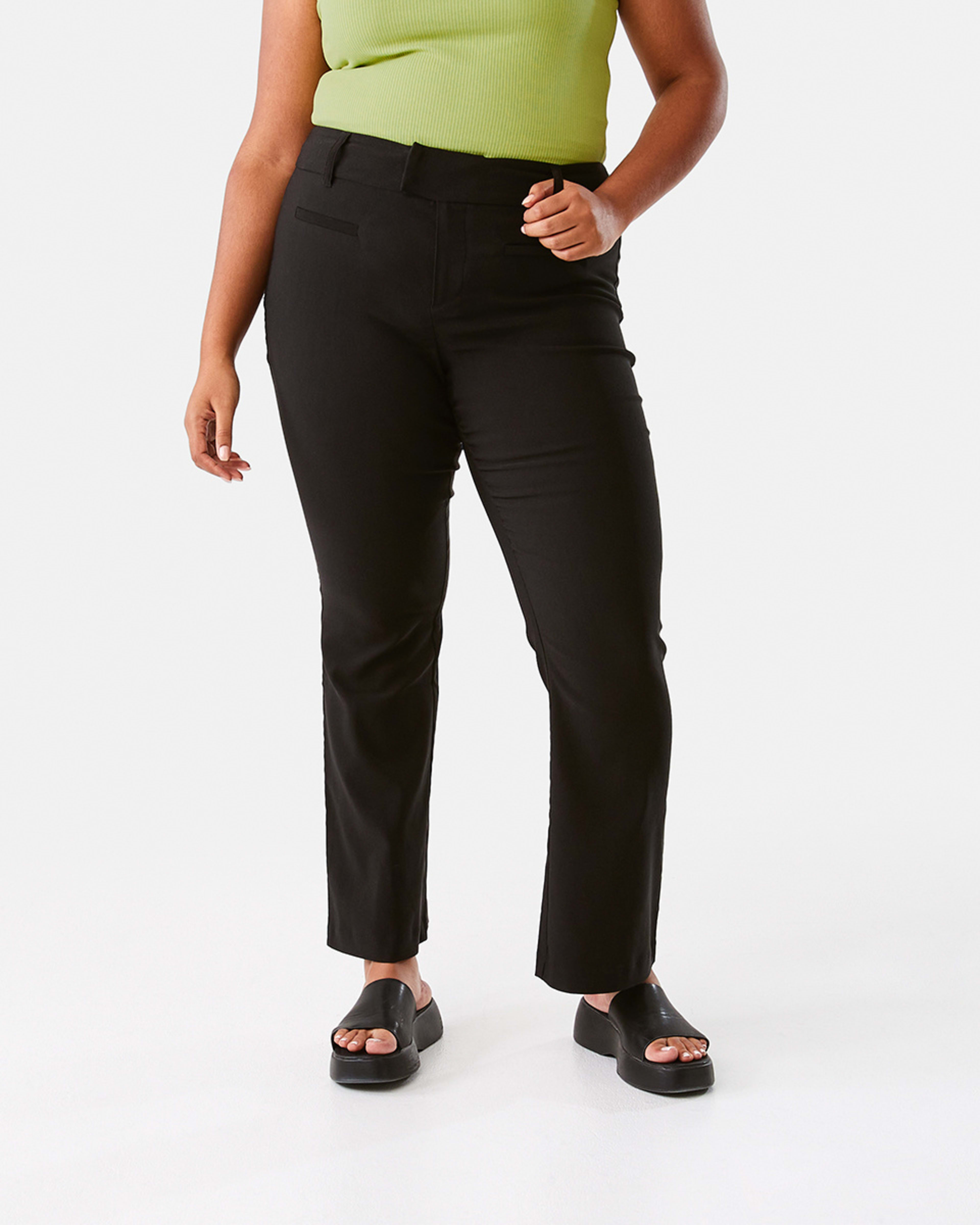 Mid Rise Flare Pants Kmart NZ