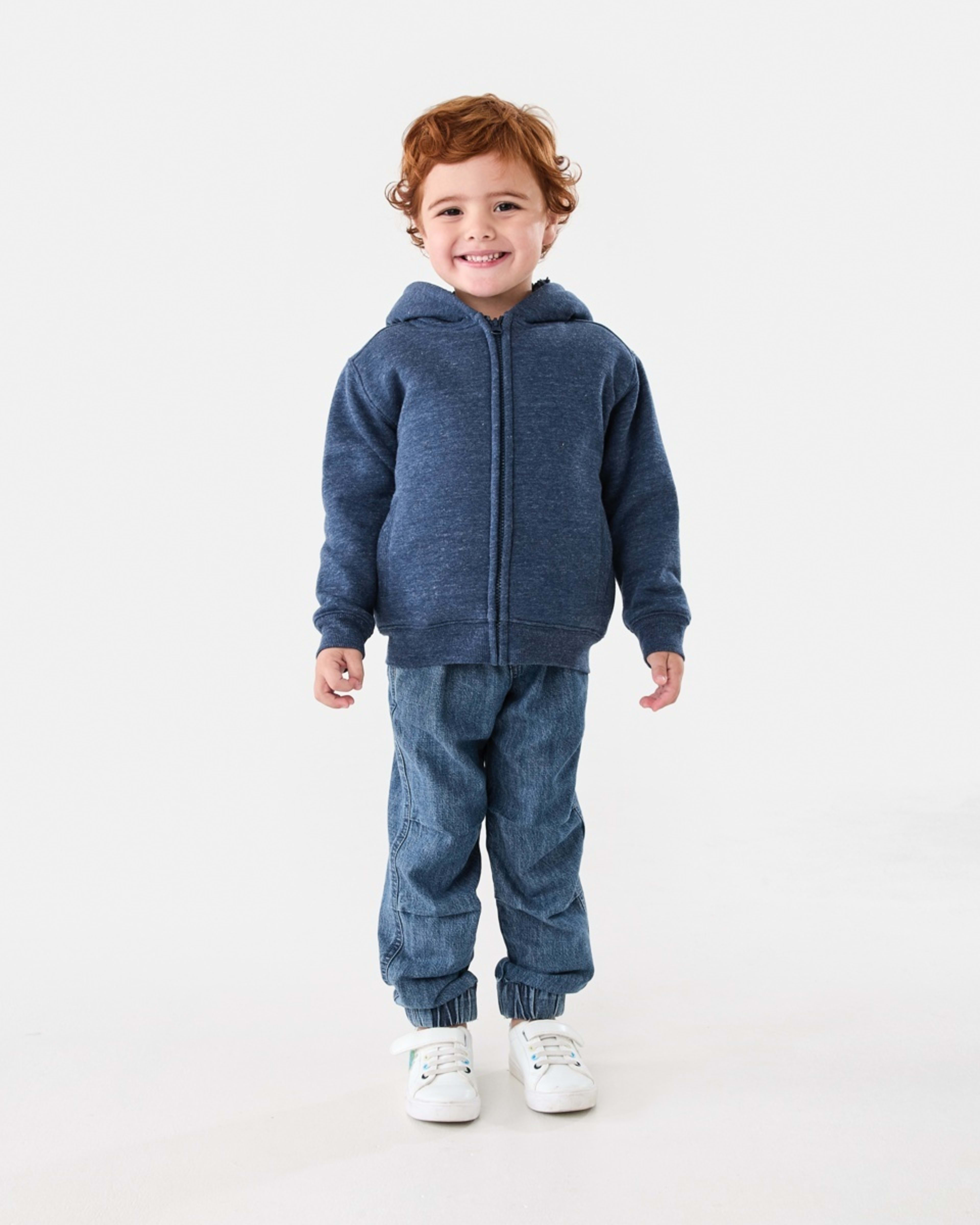 7 Sherpa Lined Hoodie Tnyb Marle, 7 of 8