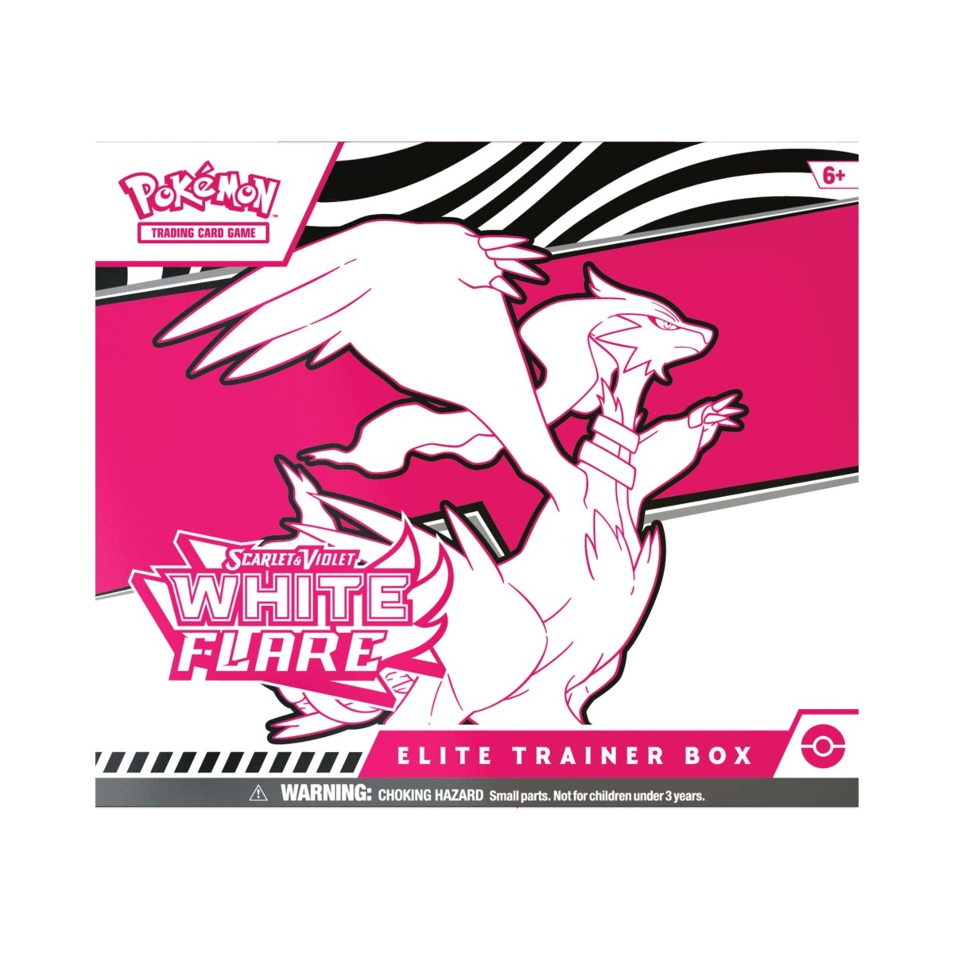 1 Pokemon Trading Card Game: Scarlet and Violet White Flare Elite Trainer Box