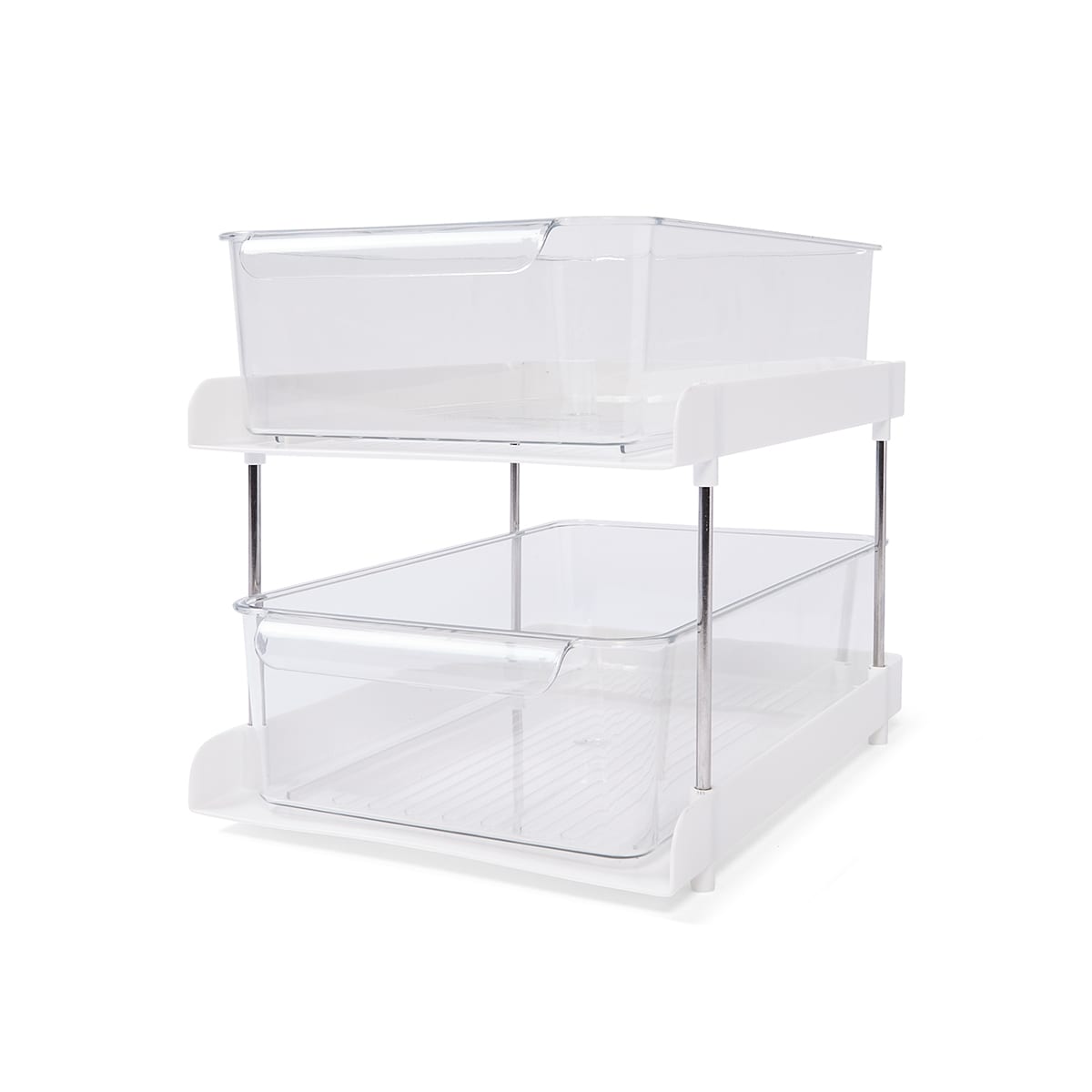 2 Tier Storage Drawers Kmart