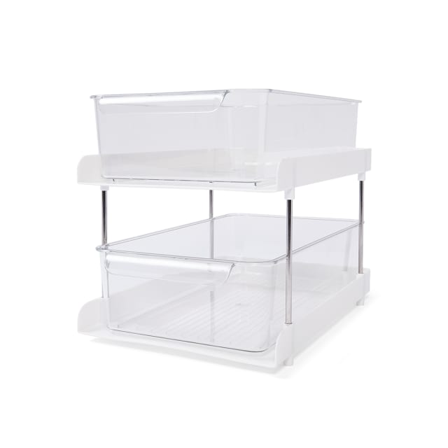 2 Tier Storage Drawers Kmart