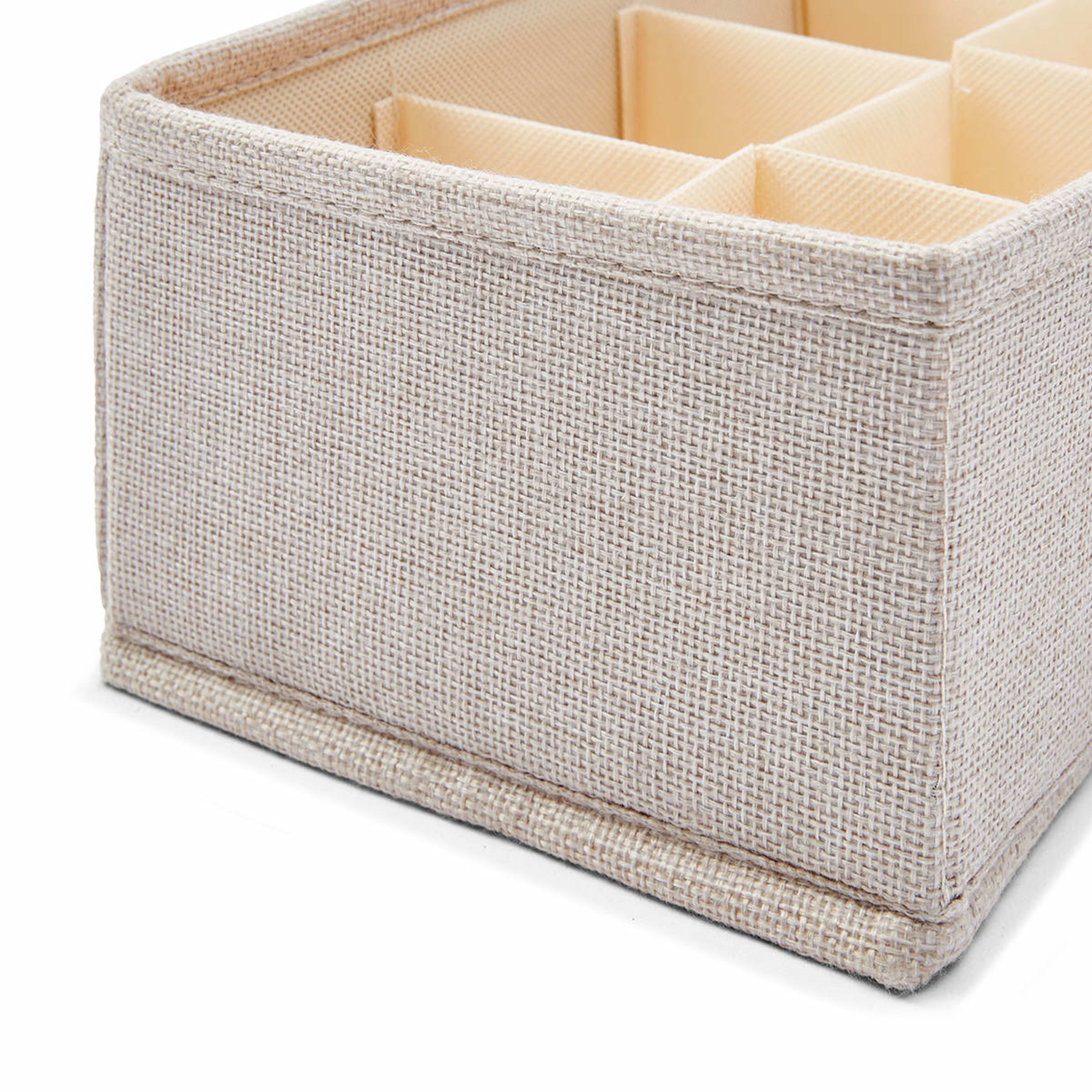 Linen Look Adjustable Drawer Organiser Kmart