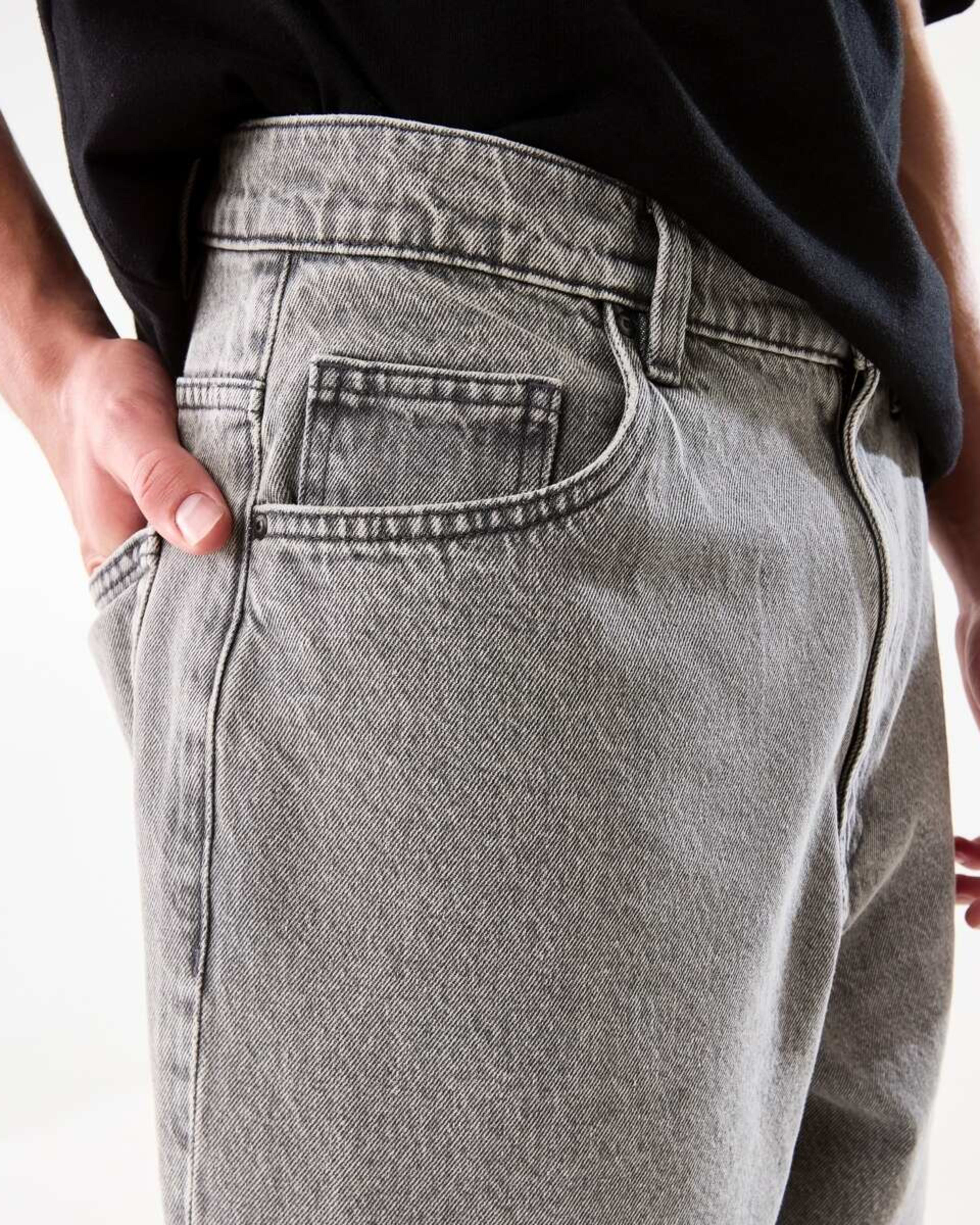 5 Baggy Jeans GREY WASH, 5 of 7