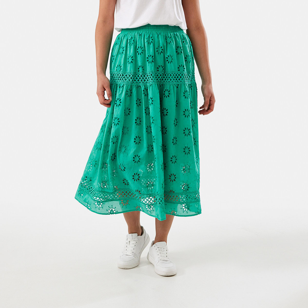 Green 2025 skirt kmart