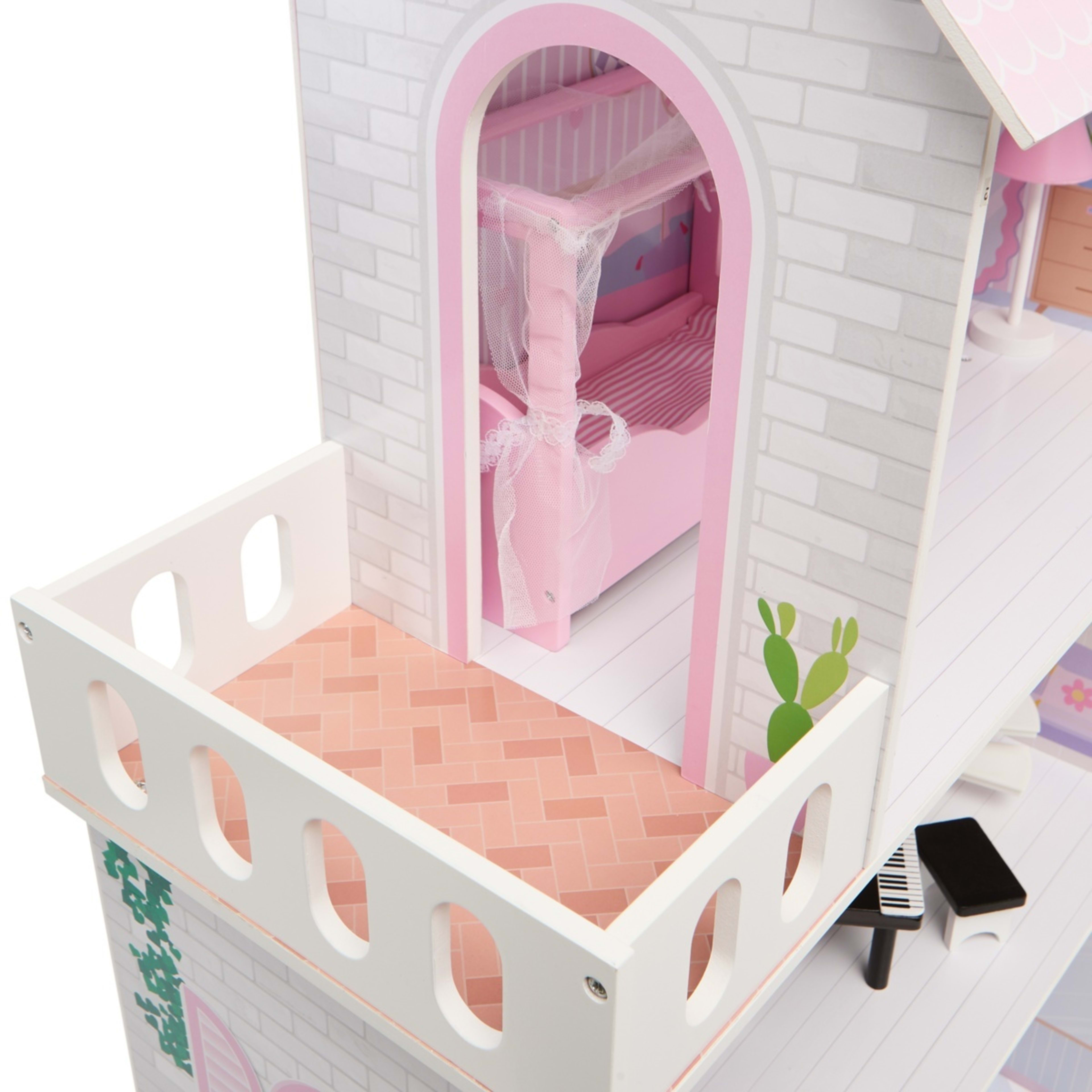 9 21 Piece Wooden Fashion Dollhouse, 9 of 10