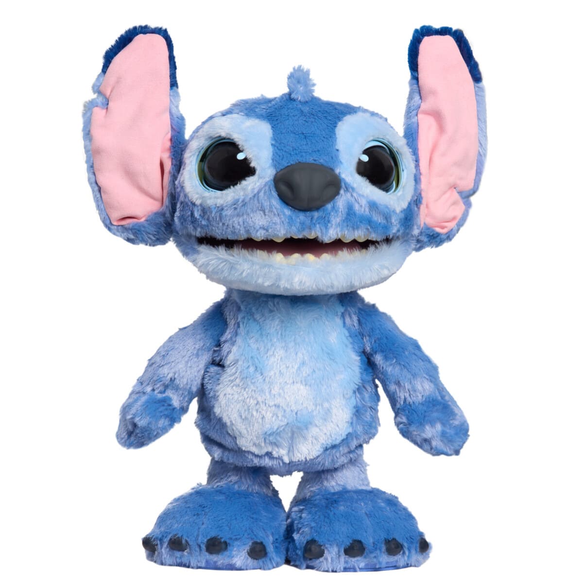 Disney Cyber Stitch Plush Toy Futuristic Reflective Collectible Figure main image 0