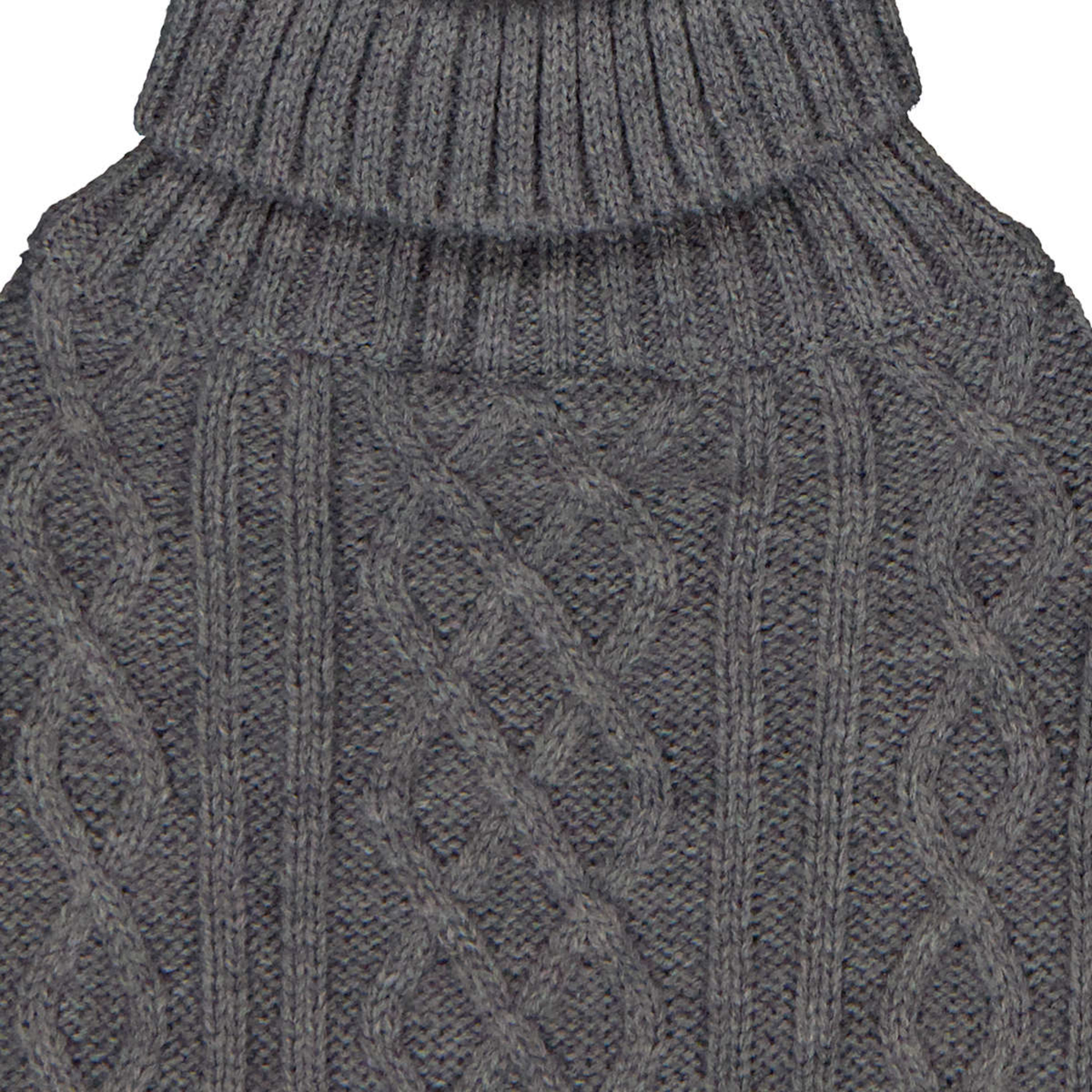 Pet Cable Knit Jumper - Medium, Grey - Kmart NZ