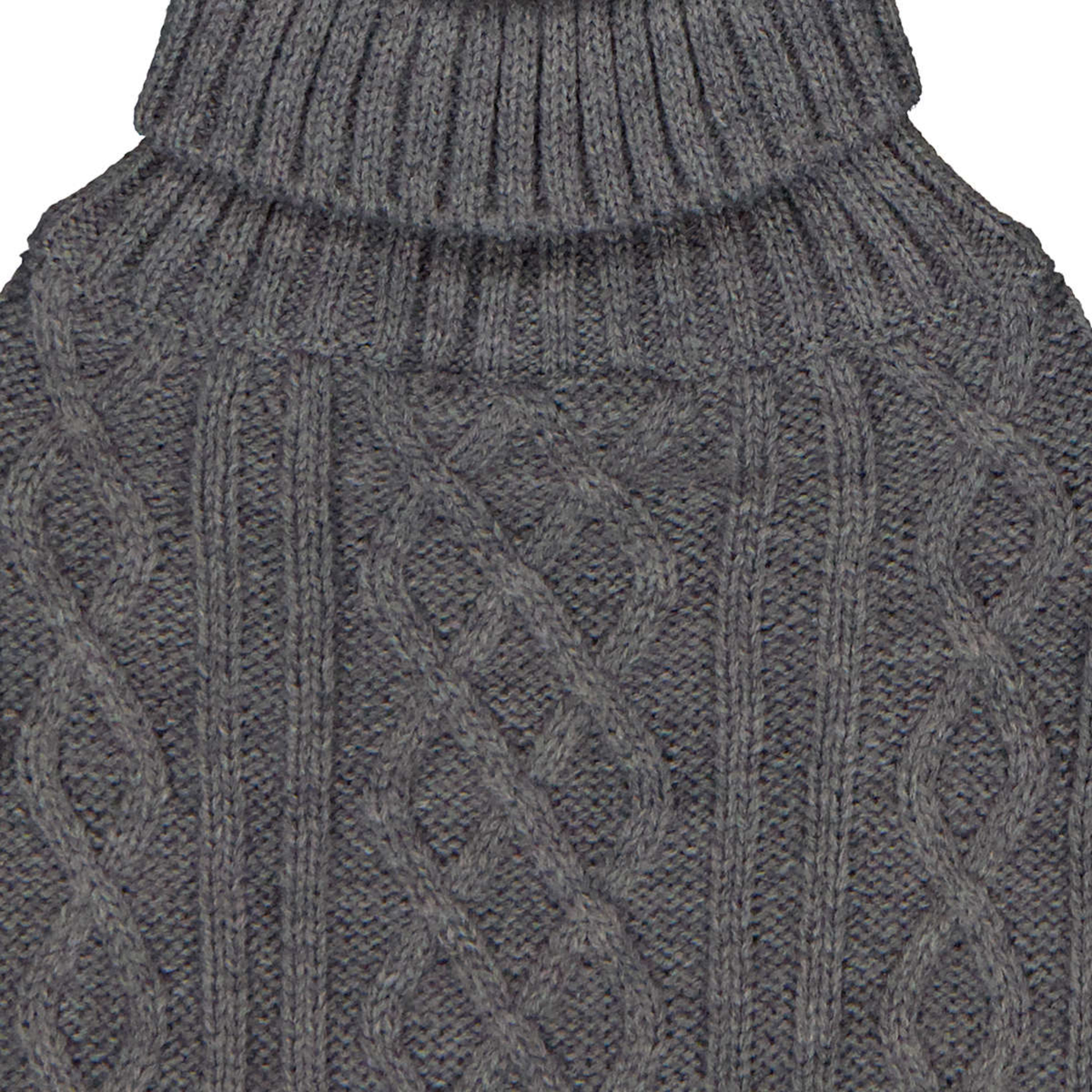 Pet Cable Knit Jumper Medium, Grey Kmart NZ