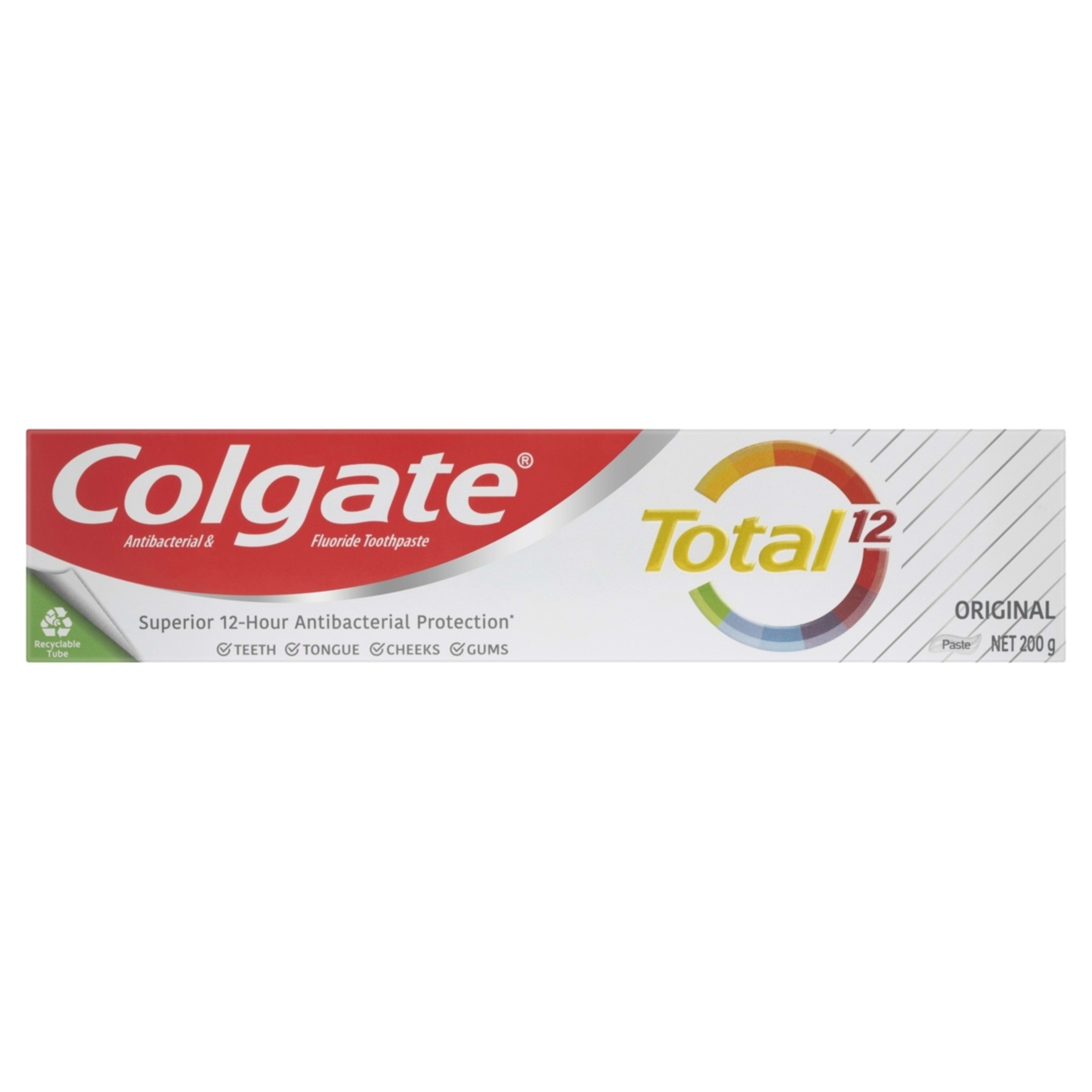 4 Colgate Total Original Antibacterial Fluoride Toothpaste, 4 of 10