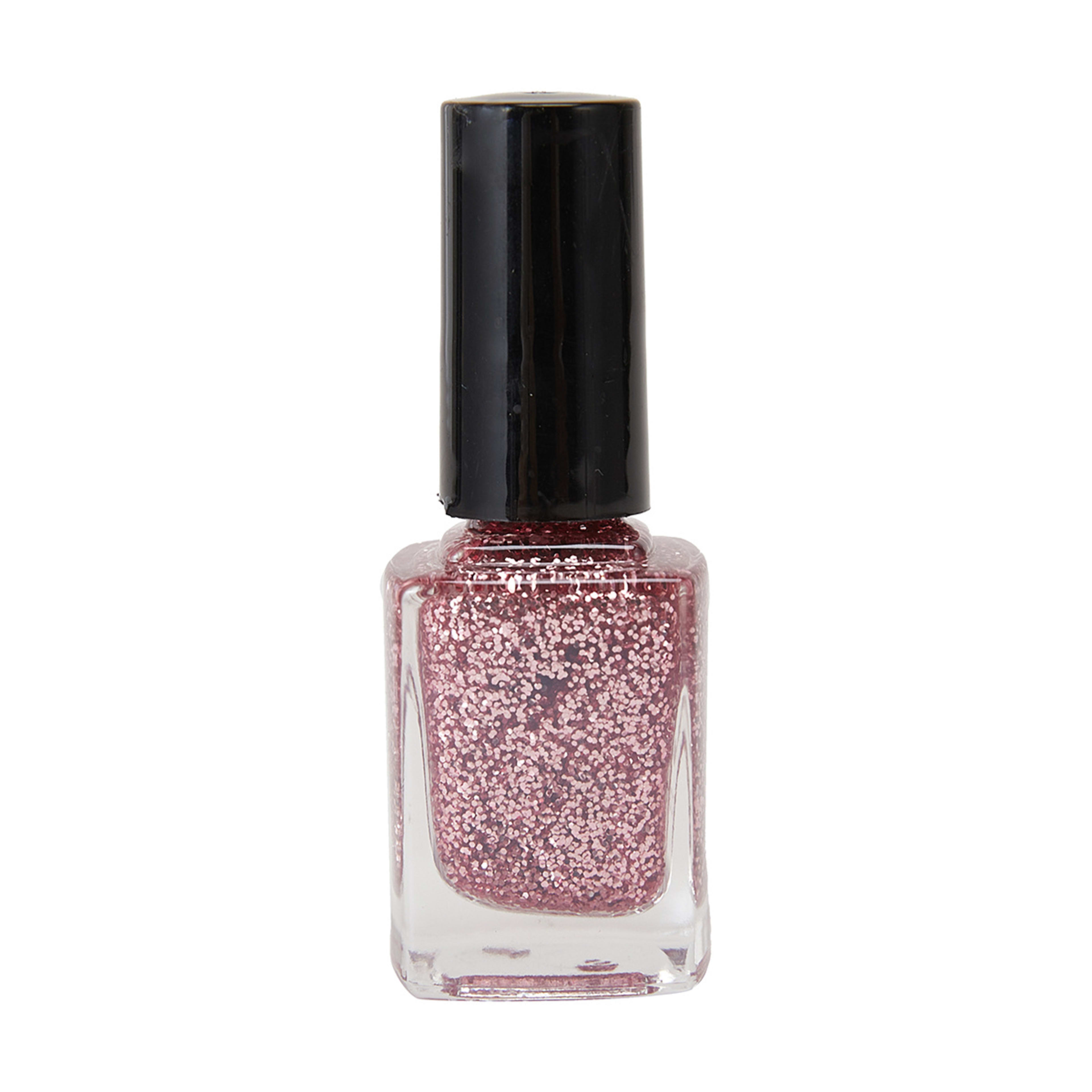 OXX Cosmetics Glitter Nail Polish - Rose Gold - Kmart NZ