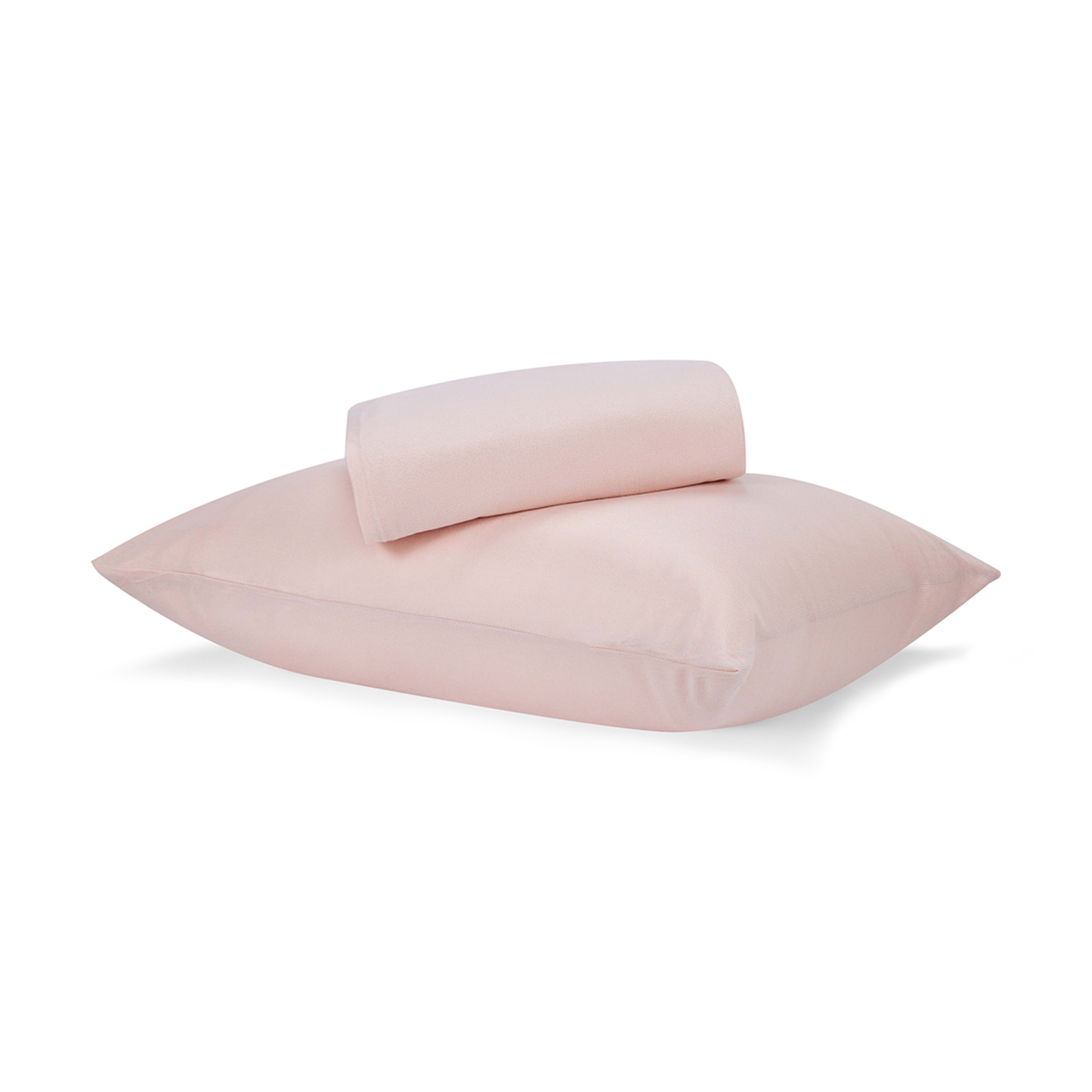 Soft Touch Sheet Set Single Bed, Pink Kmart