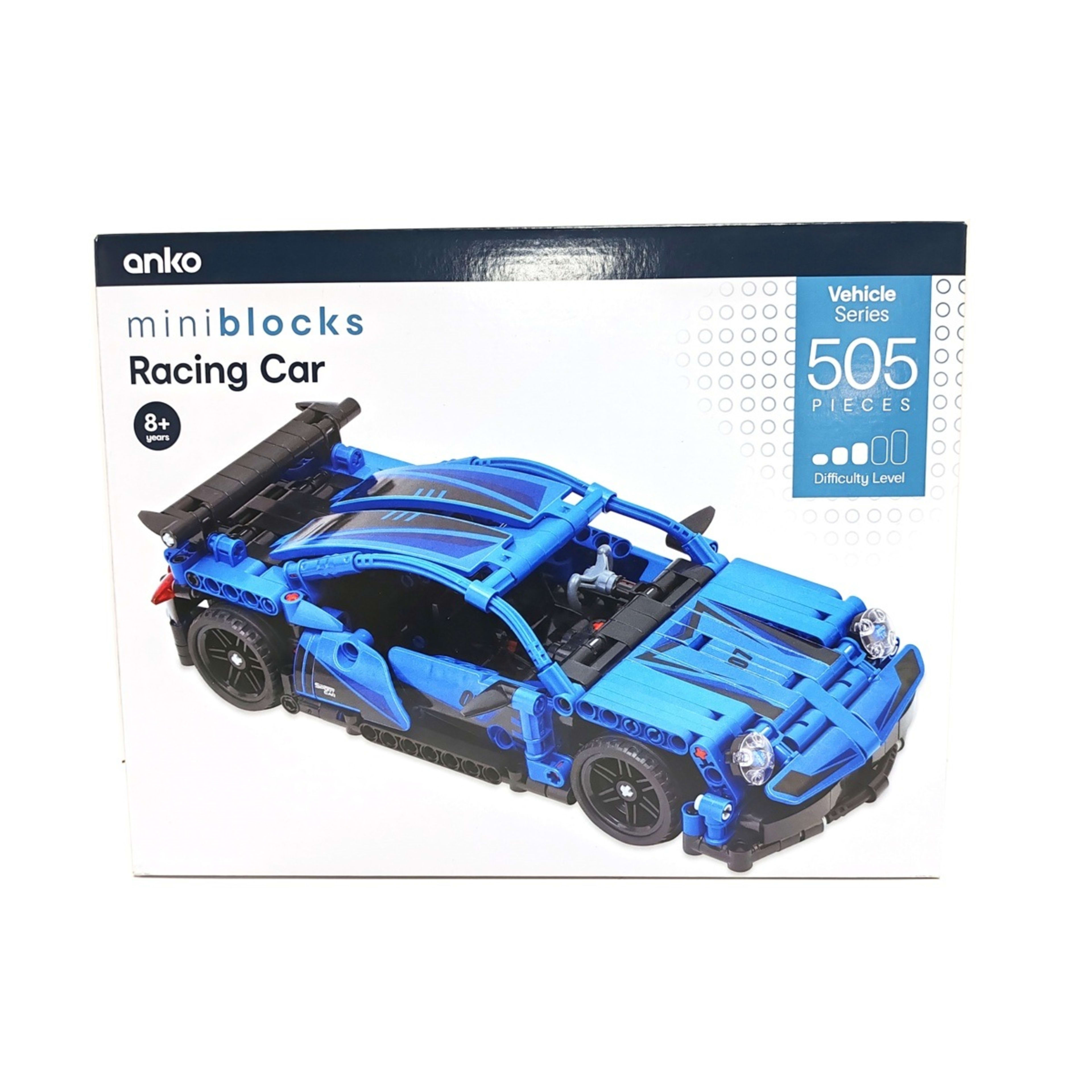 1 505 Pieces Mini Blocks Vehicle Series: Racing Car, 1 of 5