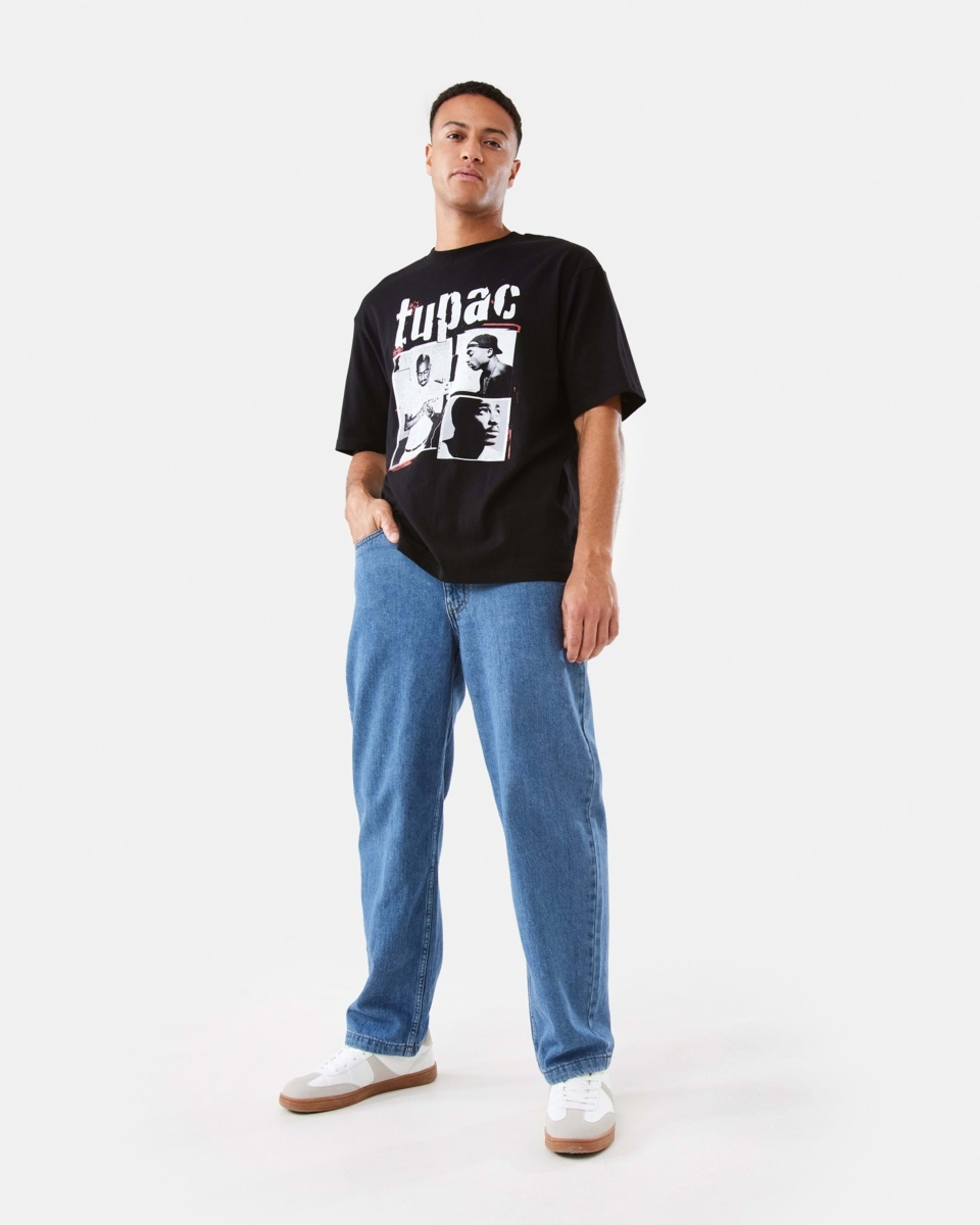 2 Tupac License T-shirt BLACK, 2 of 6