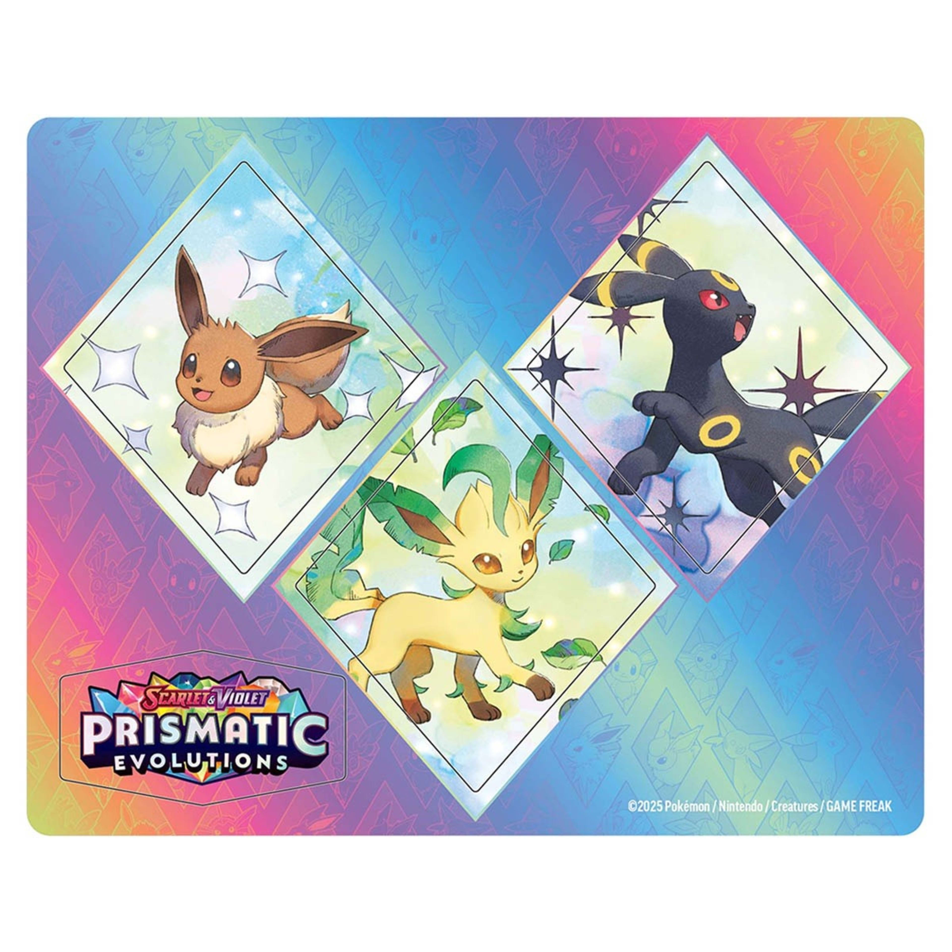 3 Pokemon Trading Card Game: Scarlet and Violet Prismatic Evolution Tech Sticker Collection - Assorted, 3 of 8