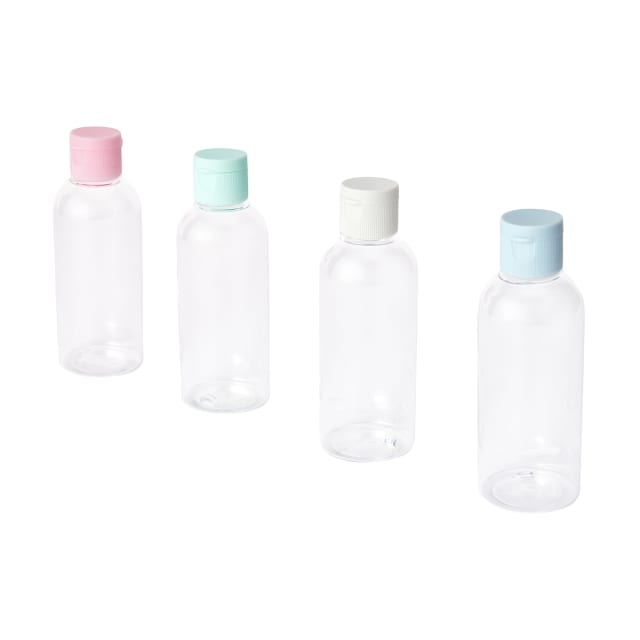 4 Pack Travel Solutions Flip Top Bottles Kmart