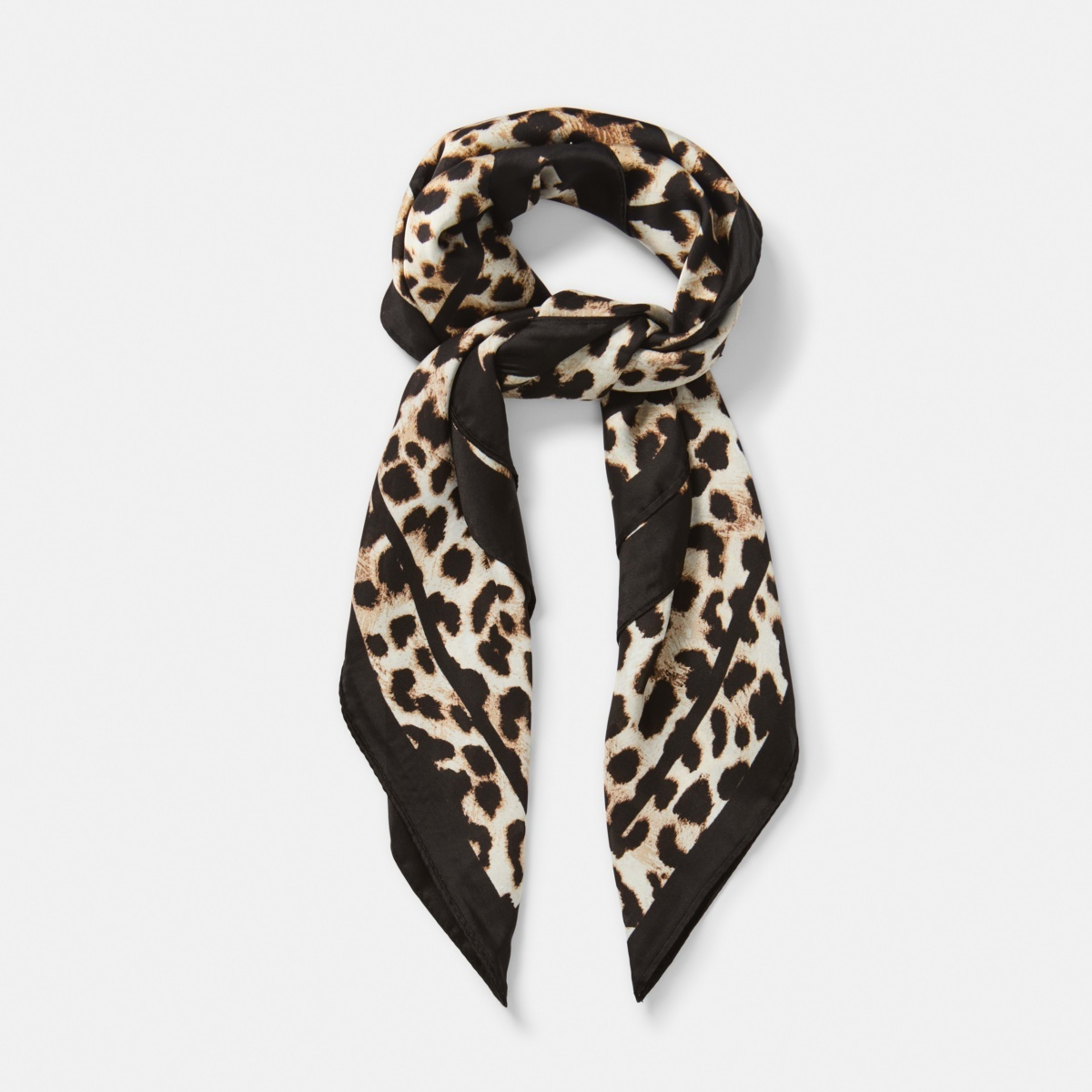 1 Hair Scarf - Leopard