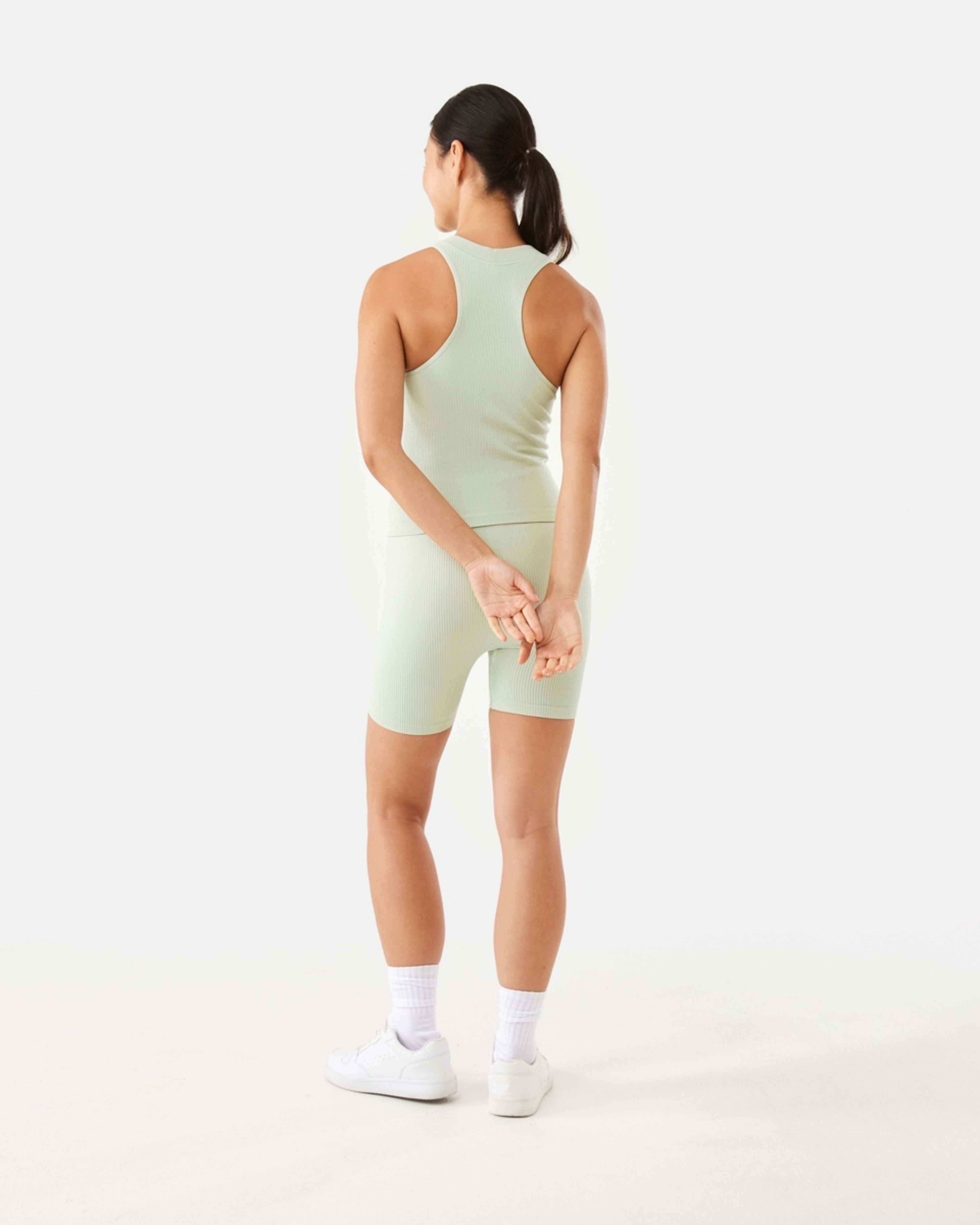4 Active Womens Seamfree V-Neck Tank Pistachio, 4 of 6