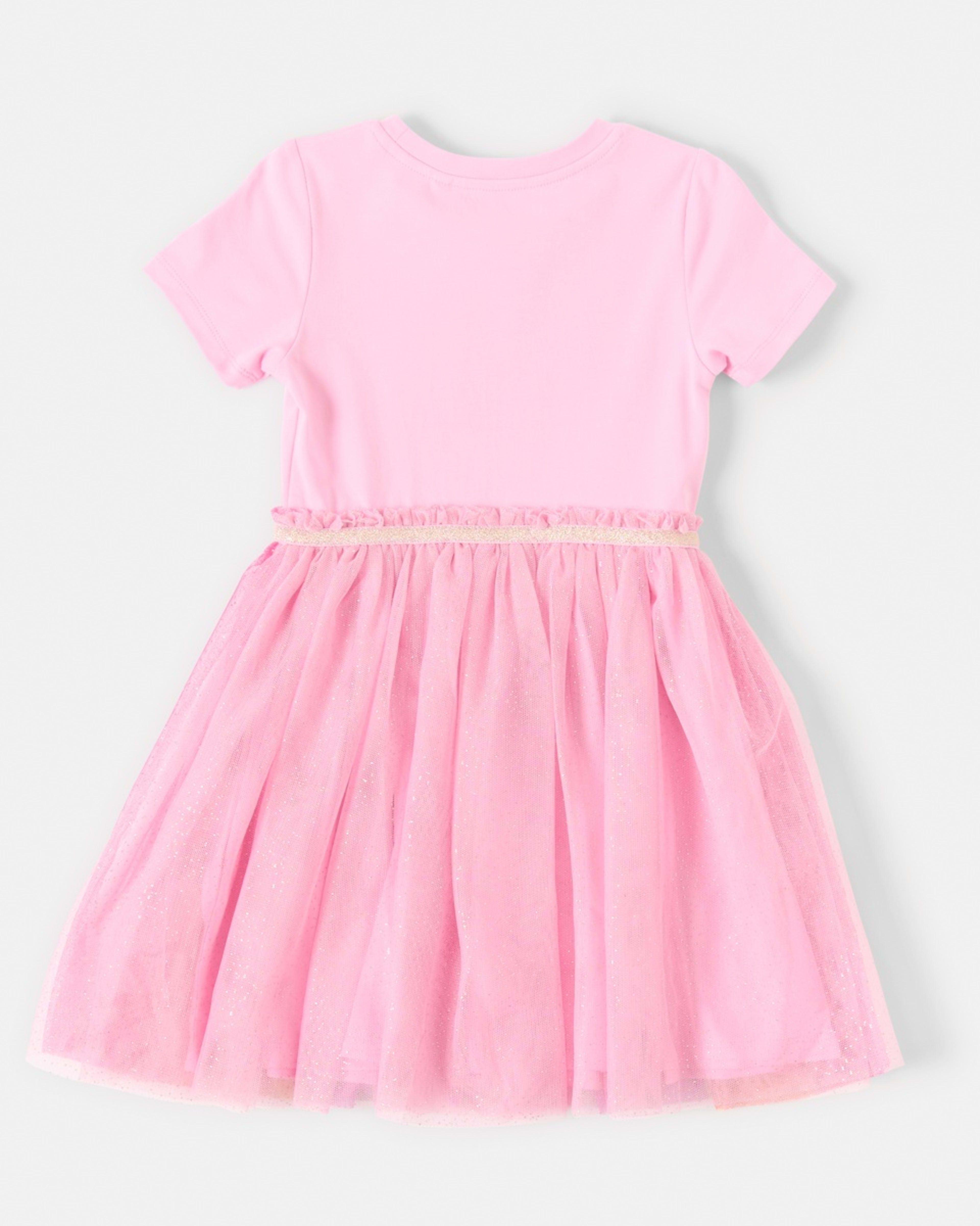 9 Short Sleeve Tutu Dress Pnk Unicrn, 9 of 9