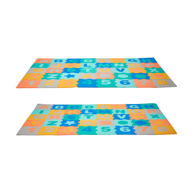 Letters, Shapes & Numbers Foam Playmat Kmart