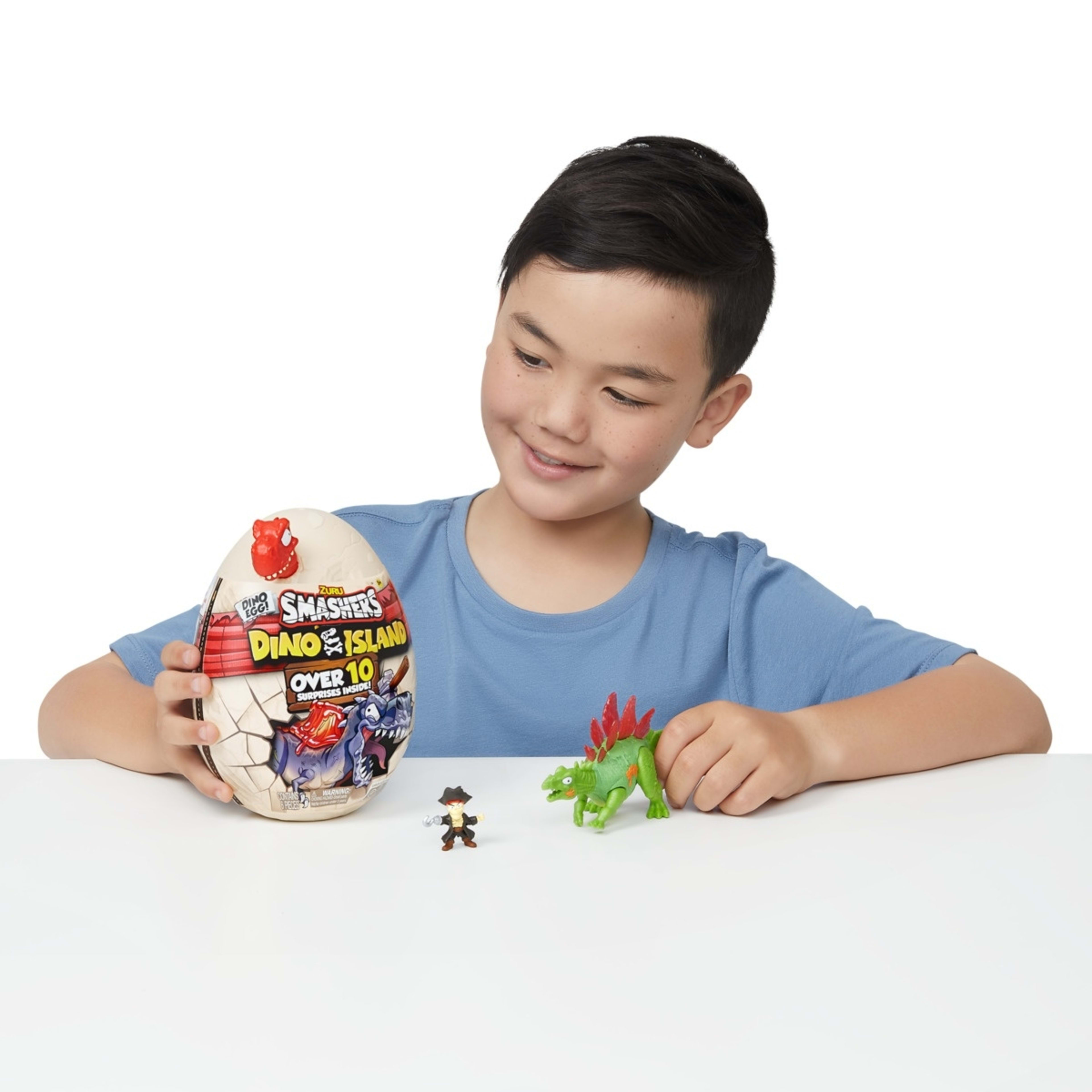 6 6 Piece Zuru Smashers Dino Island Egg - Assorted, 6 of 7