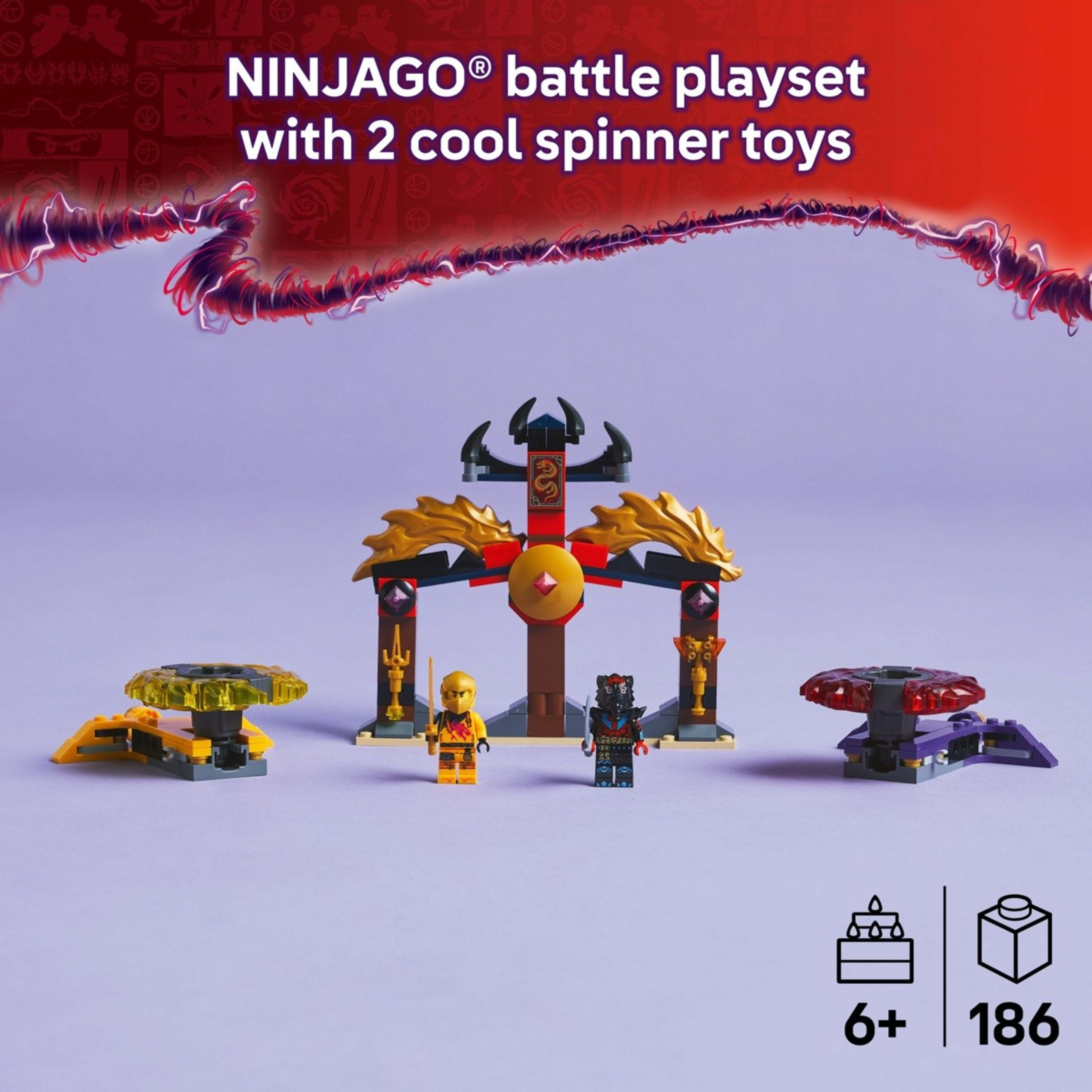 5 LEGO NINJAGO Dragon Spinjitzu Battle Pack 71826, 5 of 10