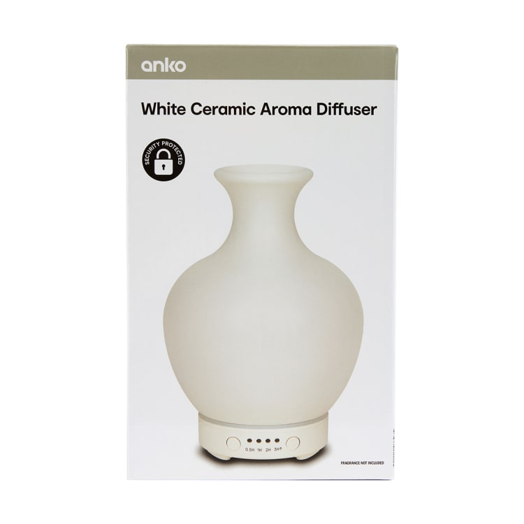 White Ceramic Aroma Diffuser Kmart