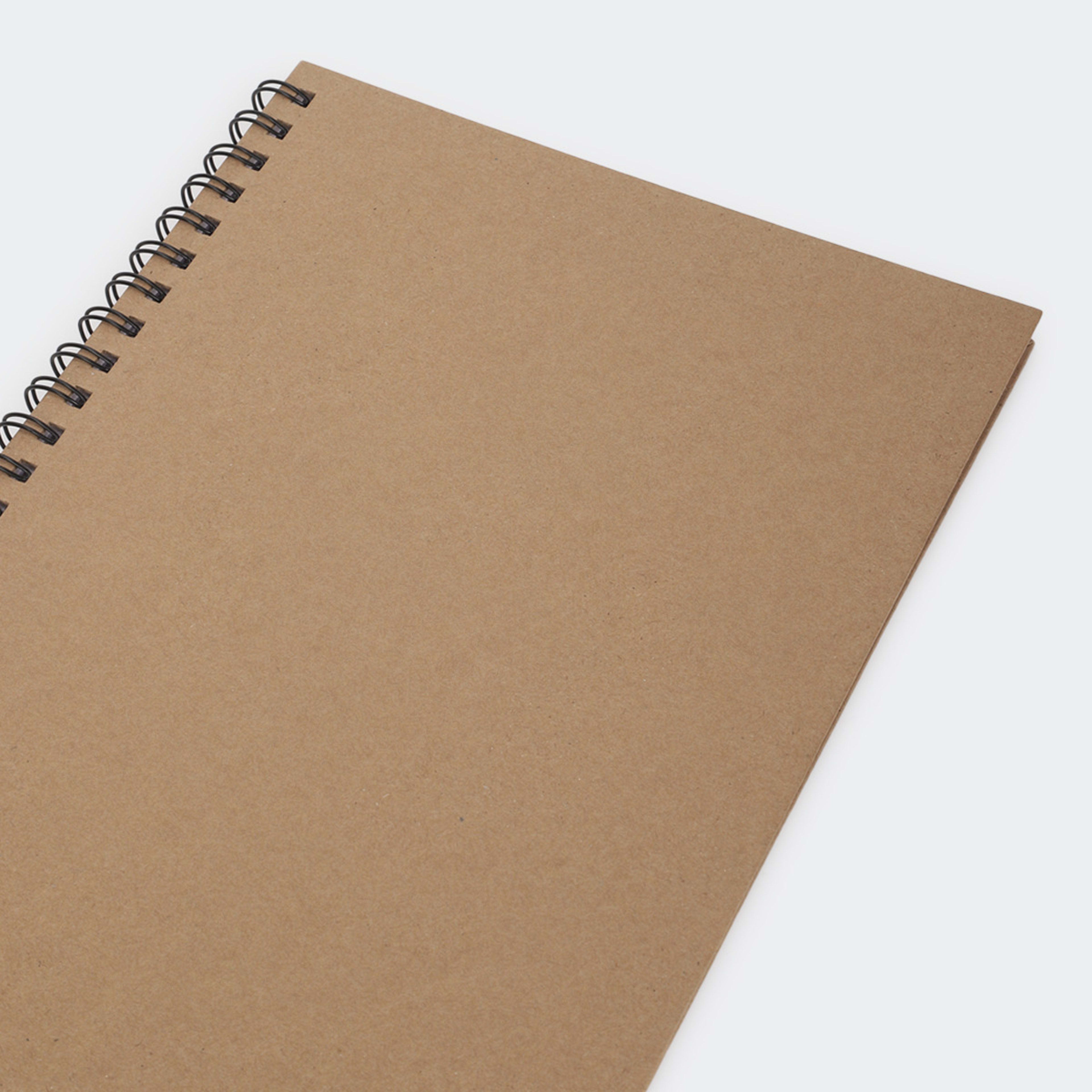A4 Spiral Notebook Kraft Kmart