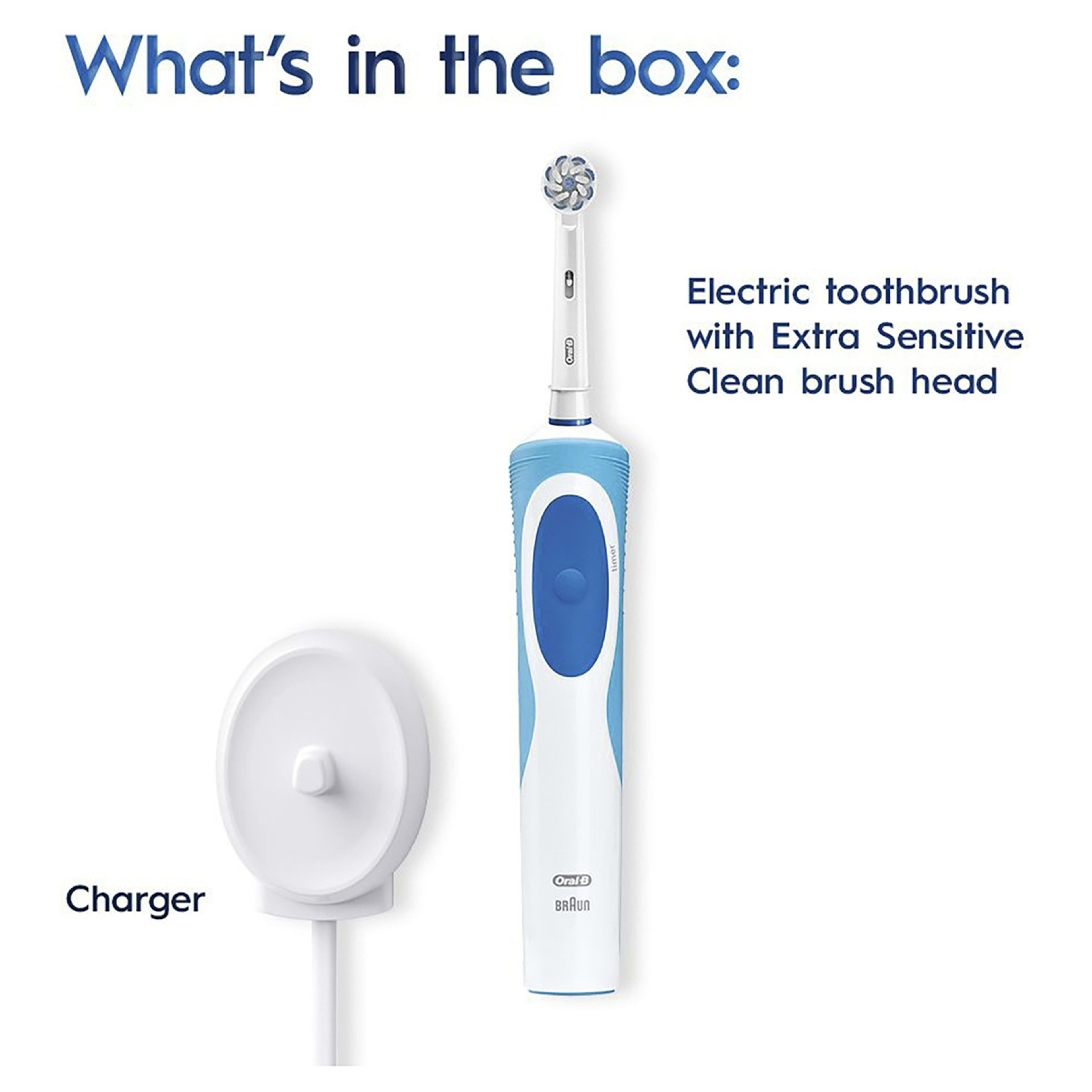 5 Oral-B Vitality Extra Sensitive Clean Electric Toothbrush, 5 of 10