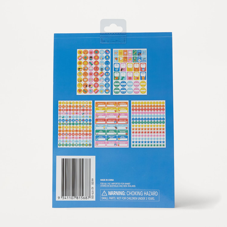 Reward Sticker Pad - Kmart