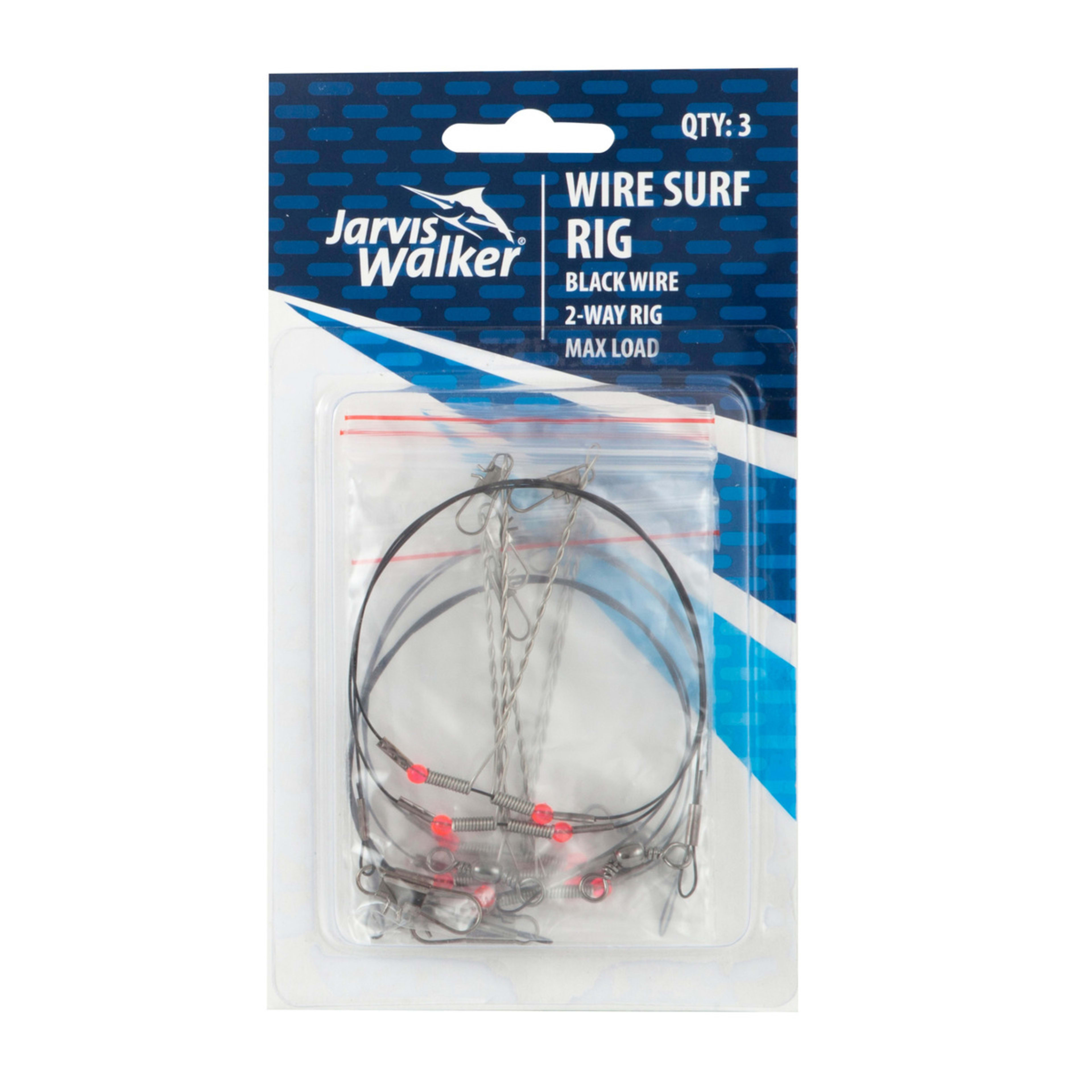 1 Jarvis Walker Black Wire 2 Way Rig - 60cm/13.4kg
