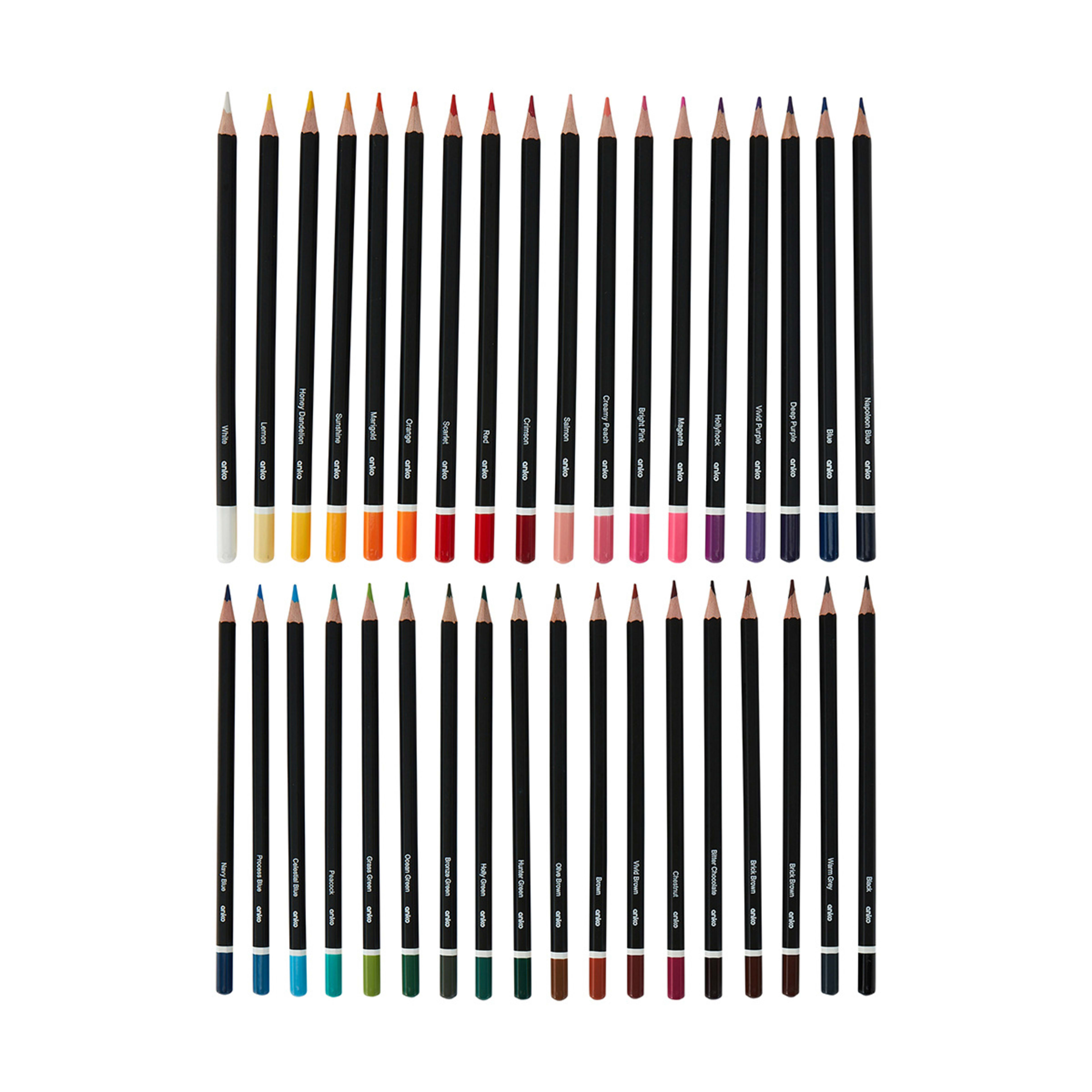 36 Pack Coloured Pencils Kmart