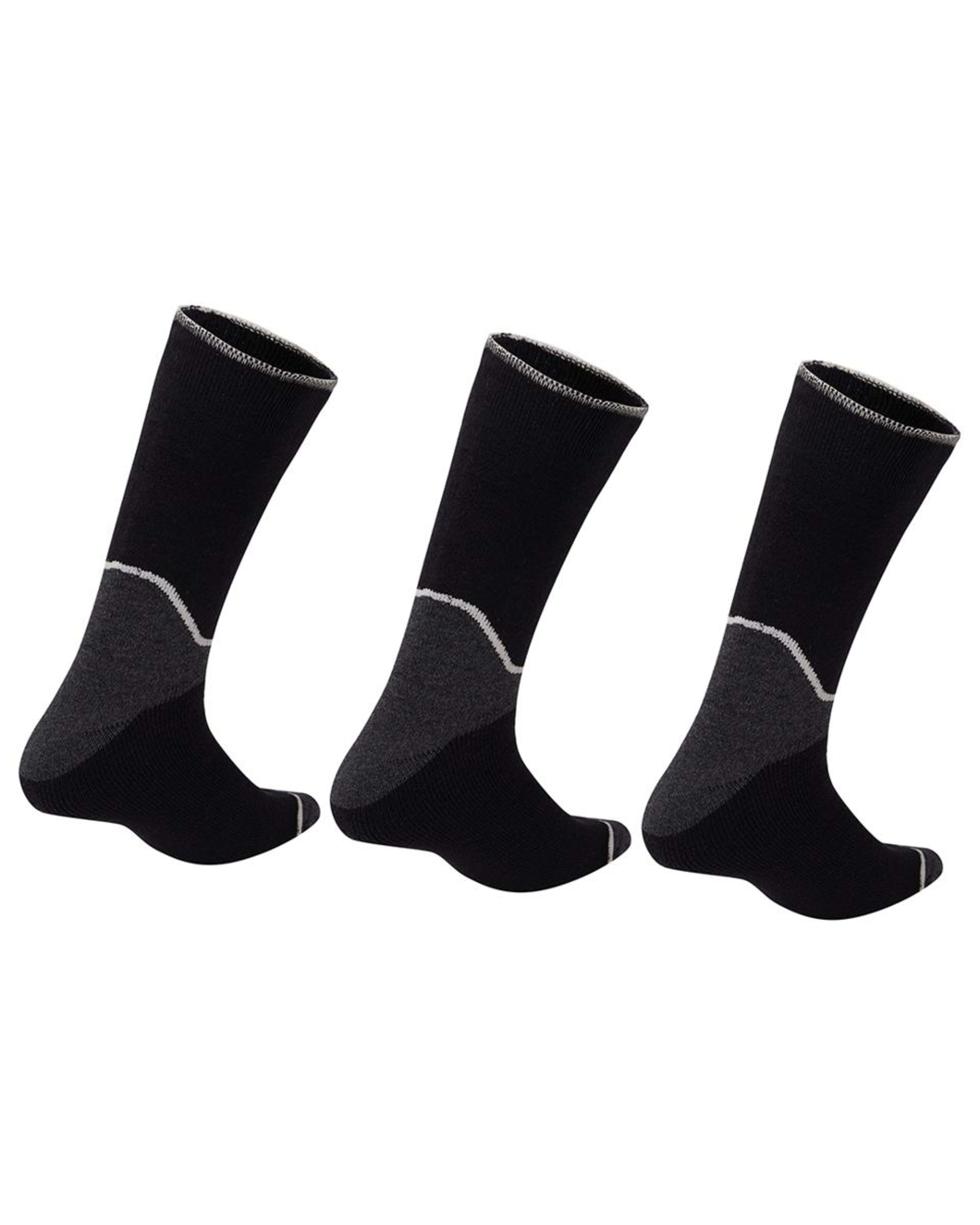 2 3 Pack Extreme Adventure Socks Black, 2 of 3