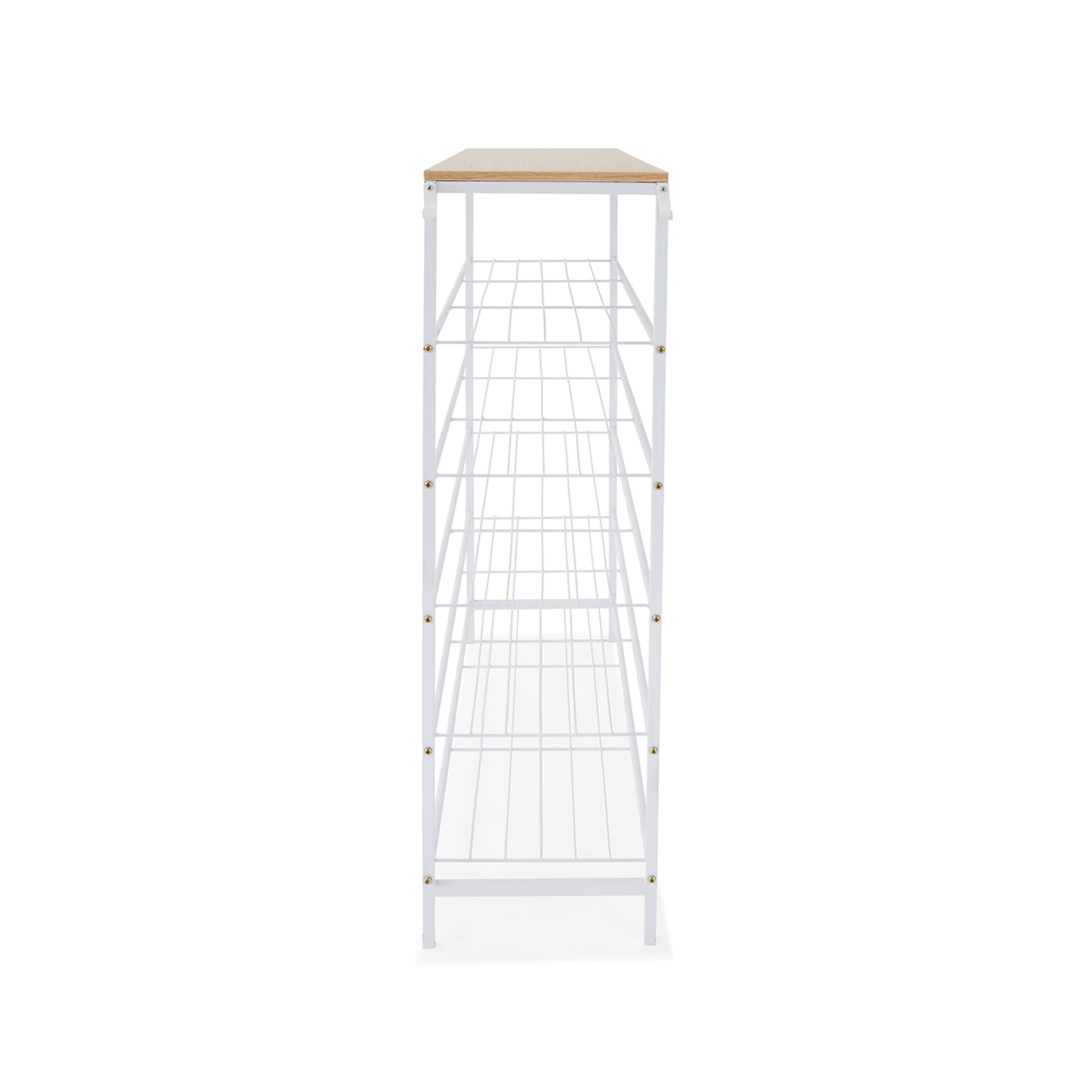 5 Tier Shoe Rack White Kmart