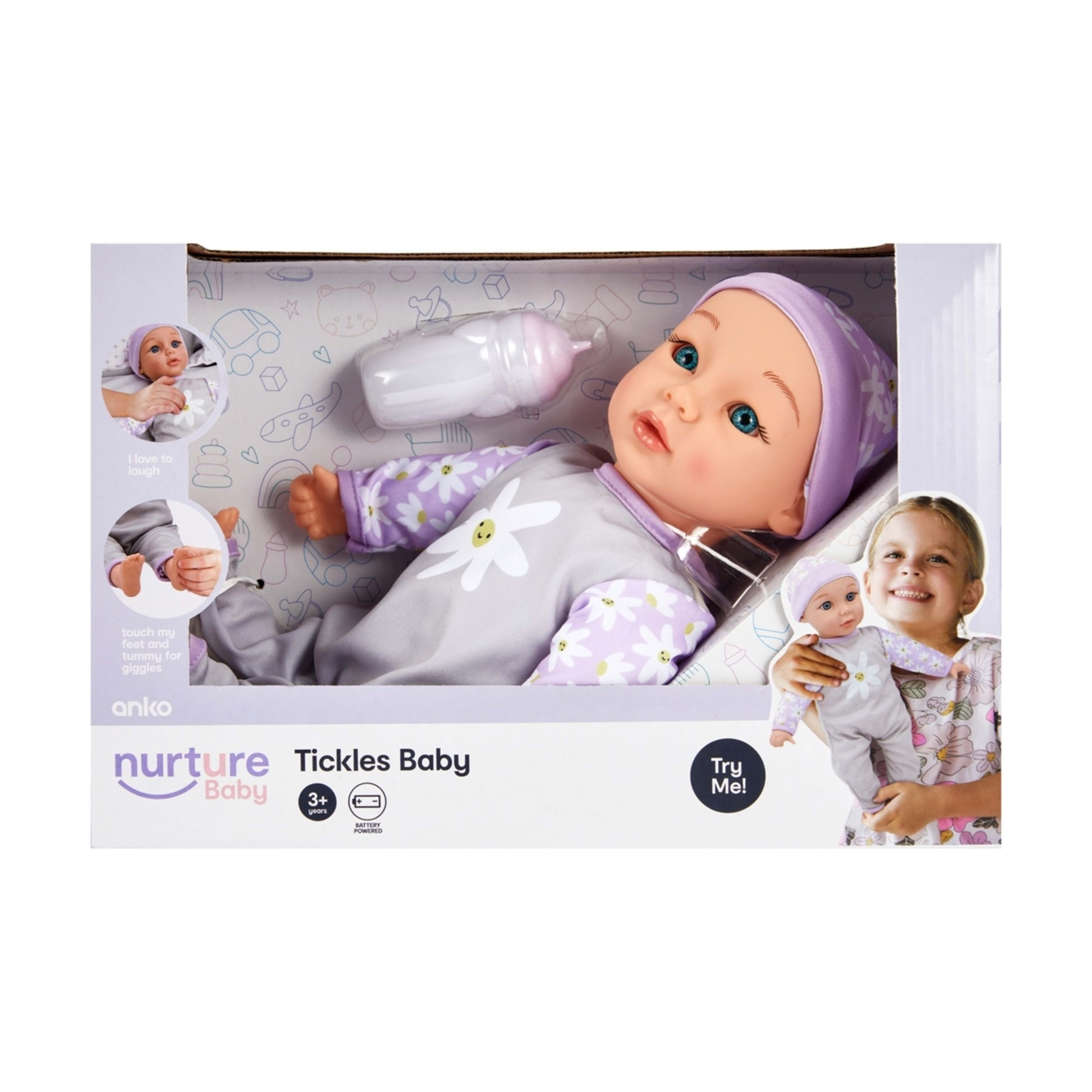 7 Tickles Baby Doll, 7 of 10