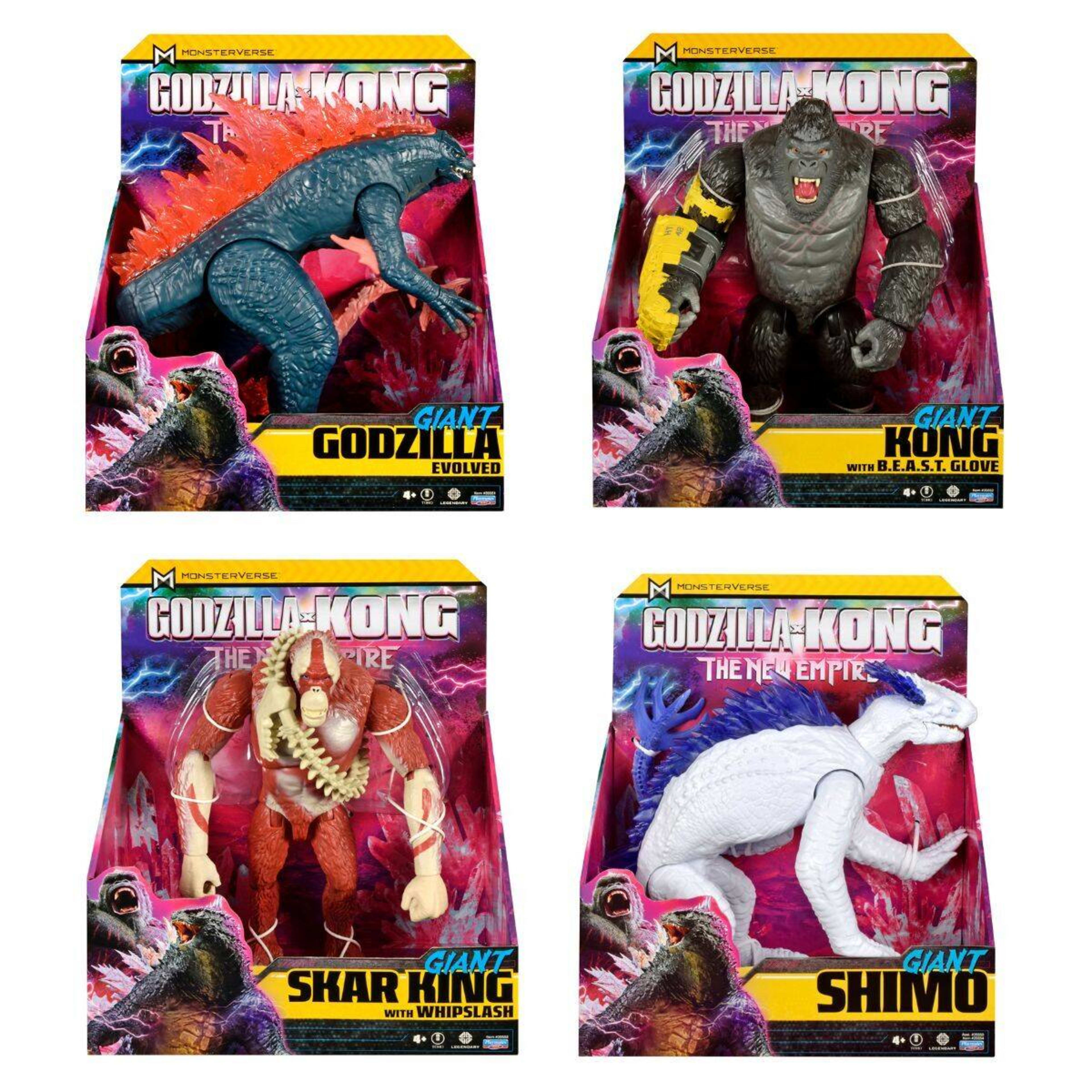 28cm Monsterverse Godzilla x Kong The New Empire Giant Action Figure