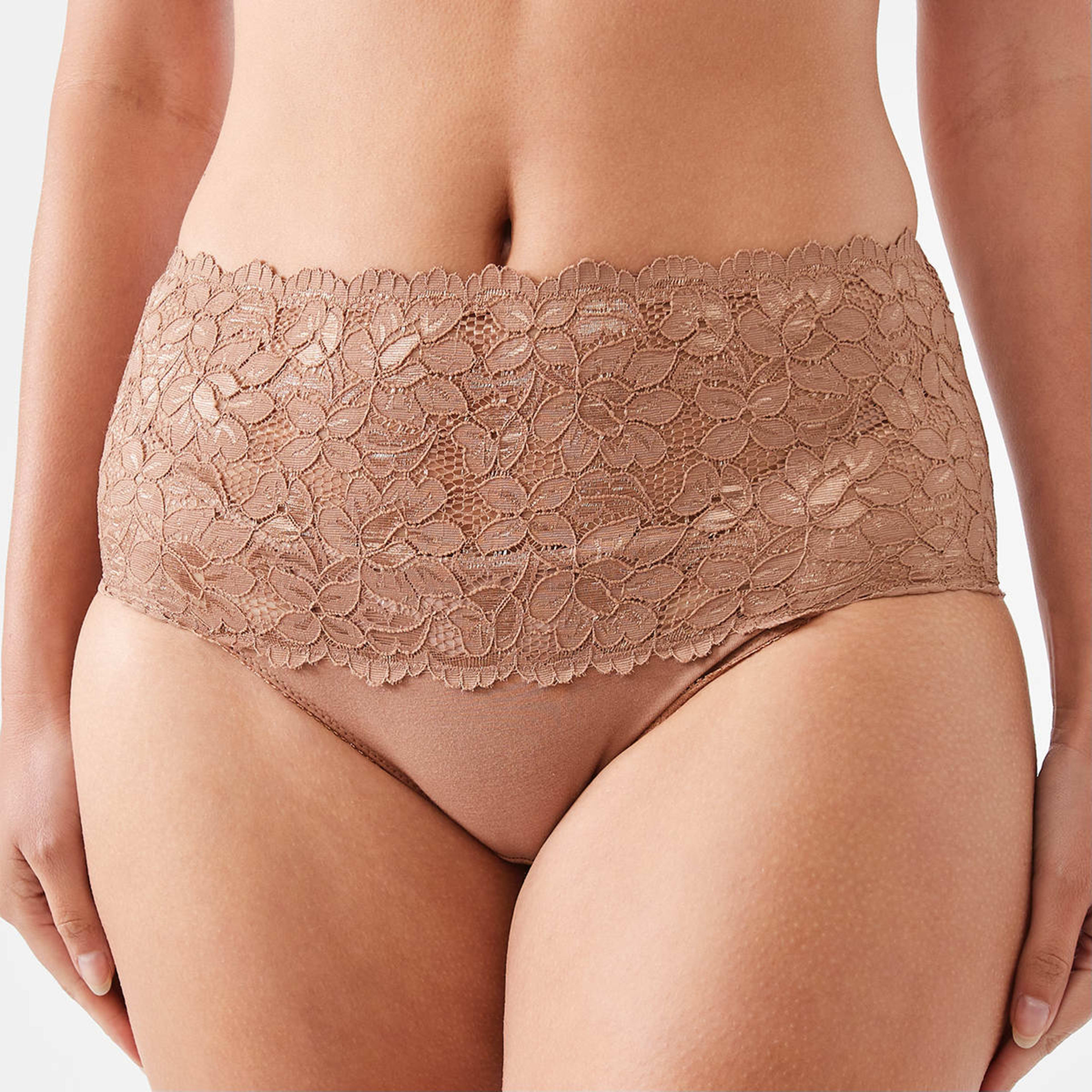 5 3 Pack Lace Front Full Briefs Lp Ff Sc, 5 of 9