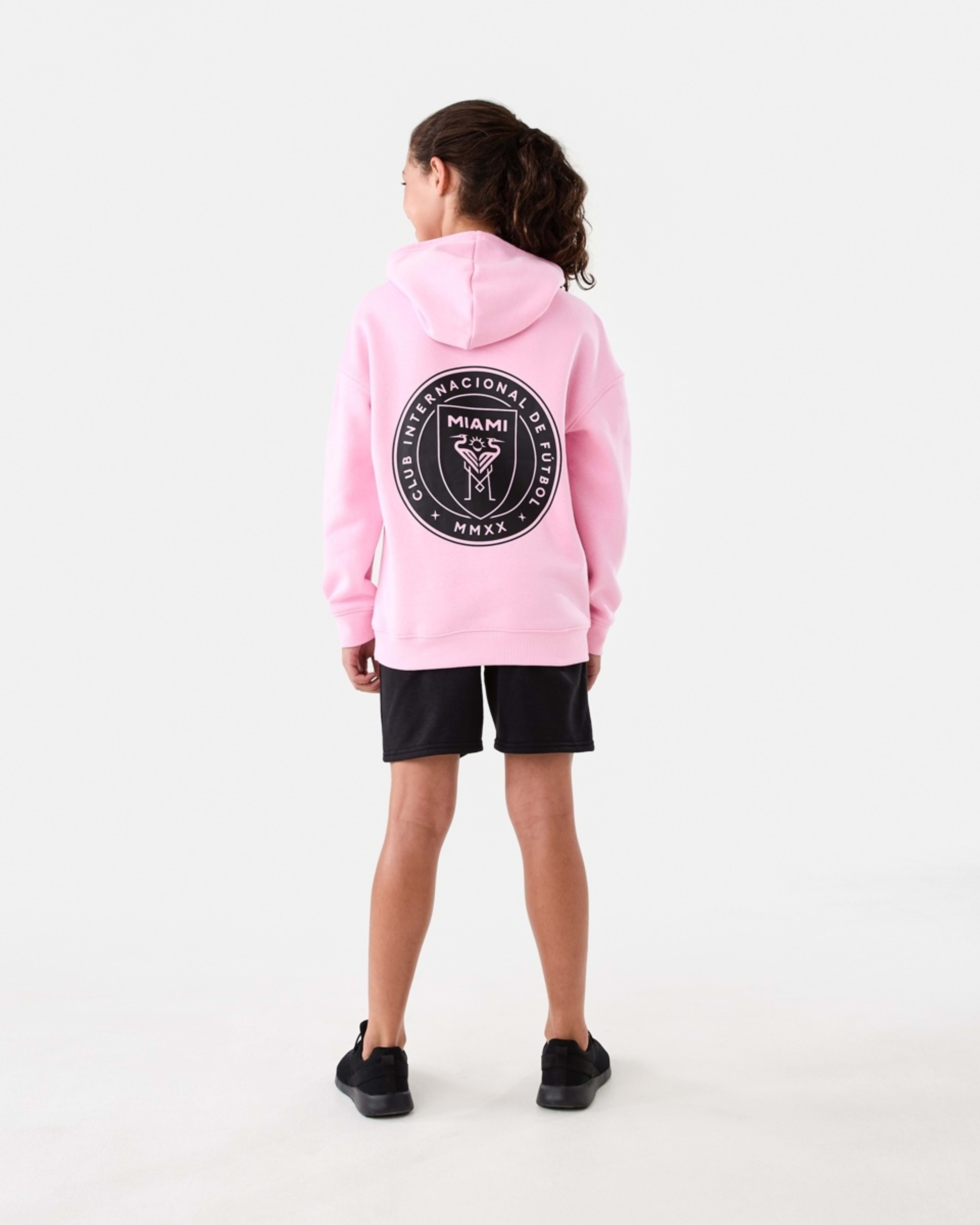 8 Official Inter Miami Kids Hoodie True Pink, 8 of 10