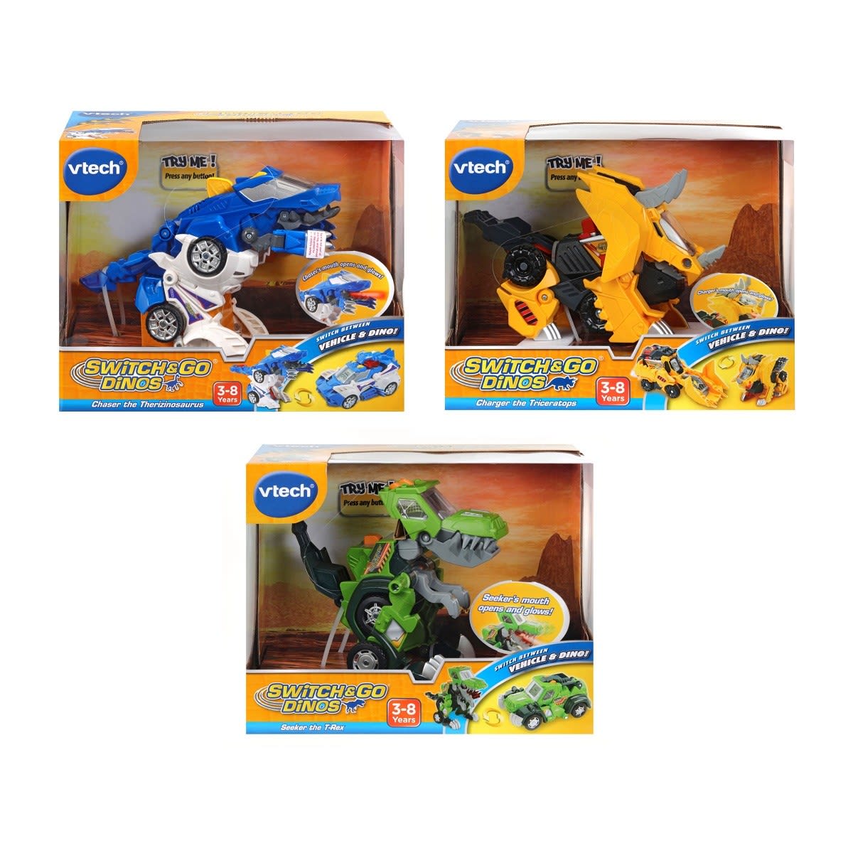 Switch \u0026 Go Action Crew Vehicles 