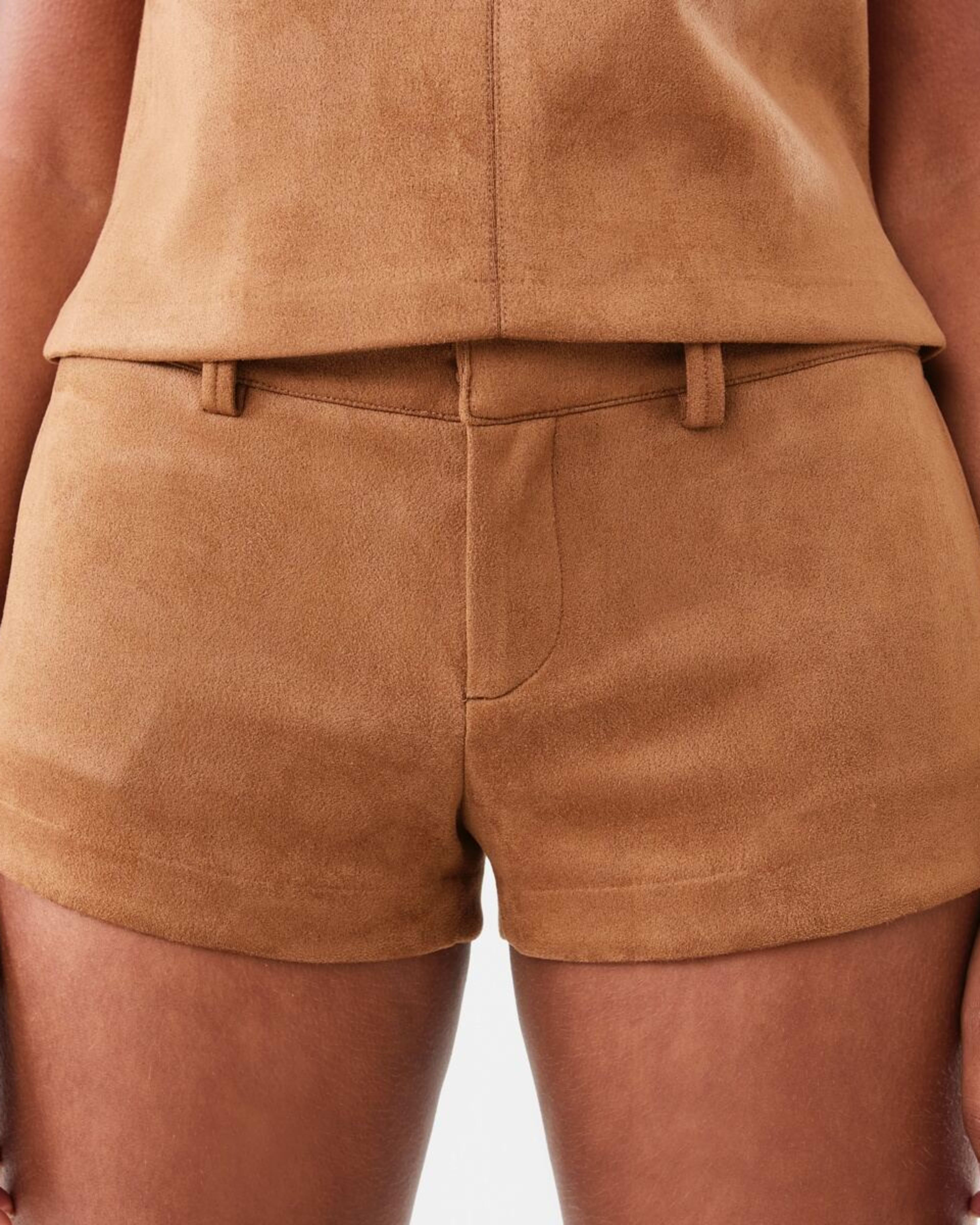 1 Suedette Shorts DEEP CAMEL