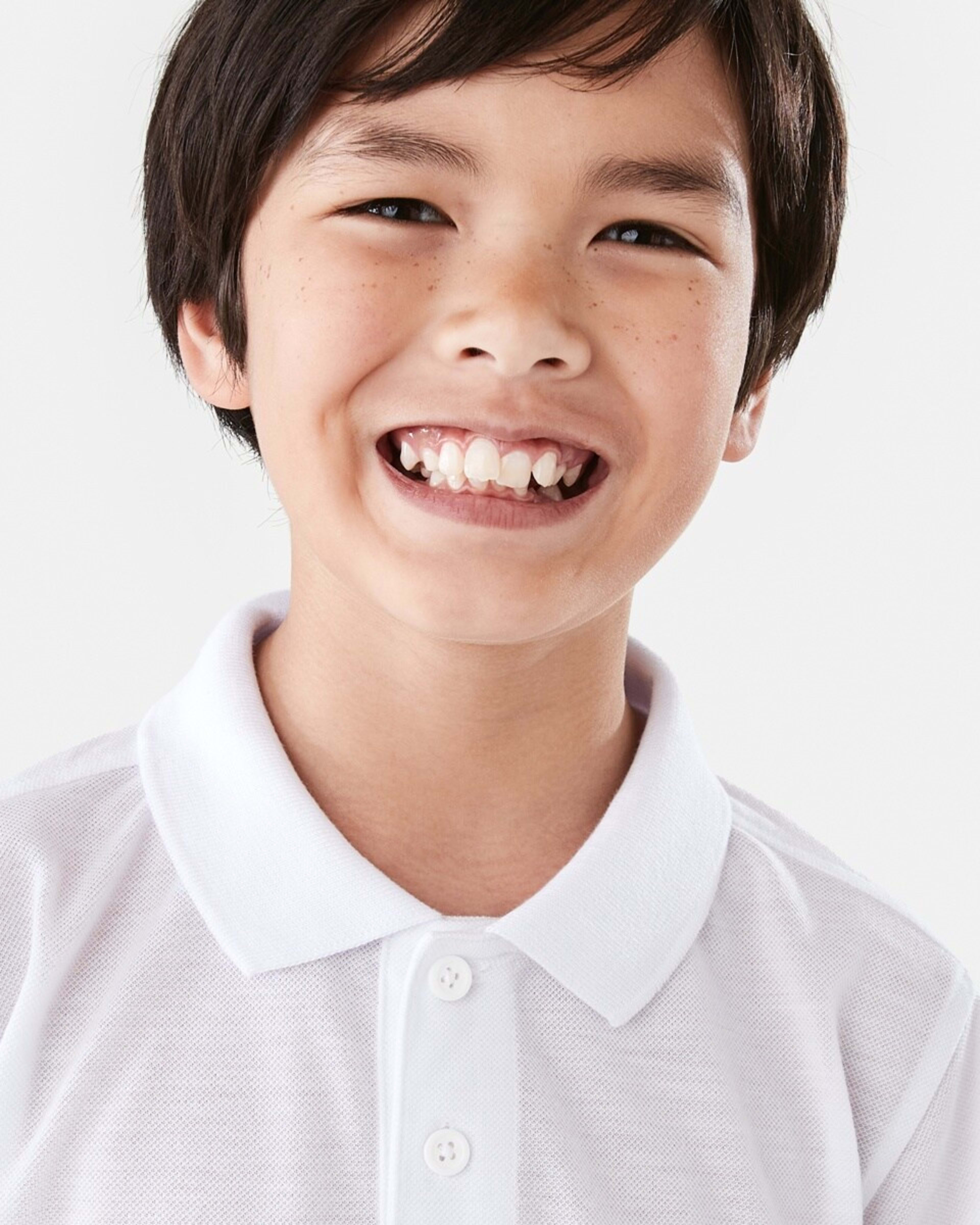 3 School Polo T-shirt White, 3 of 9